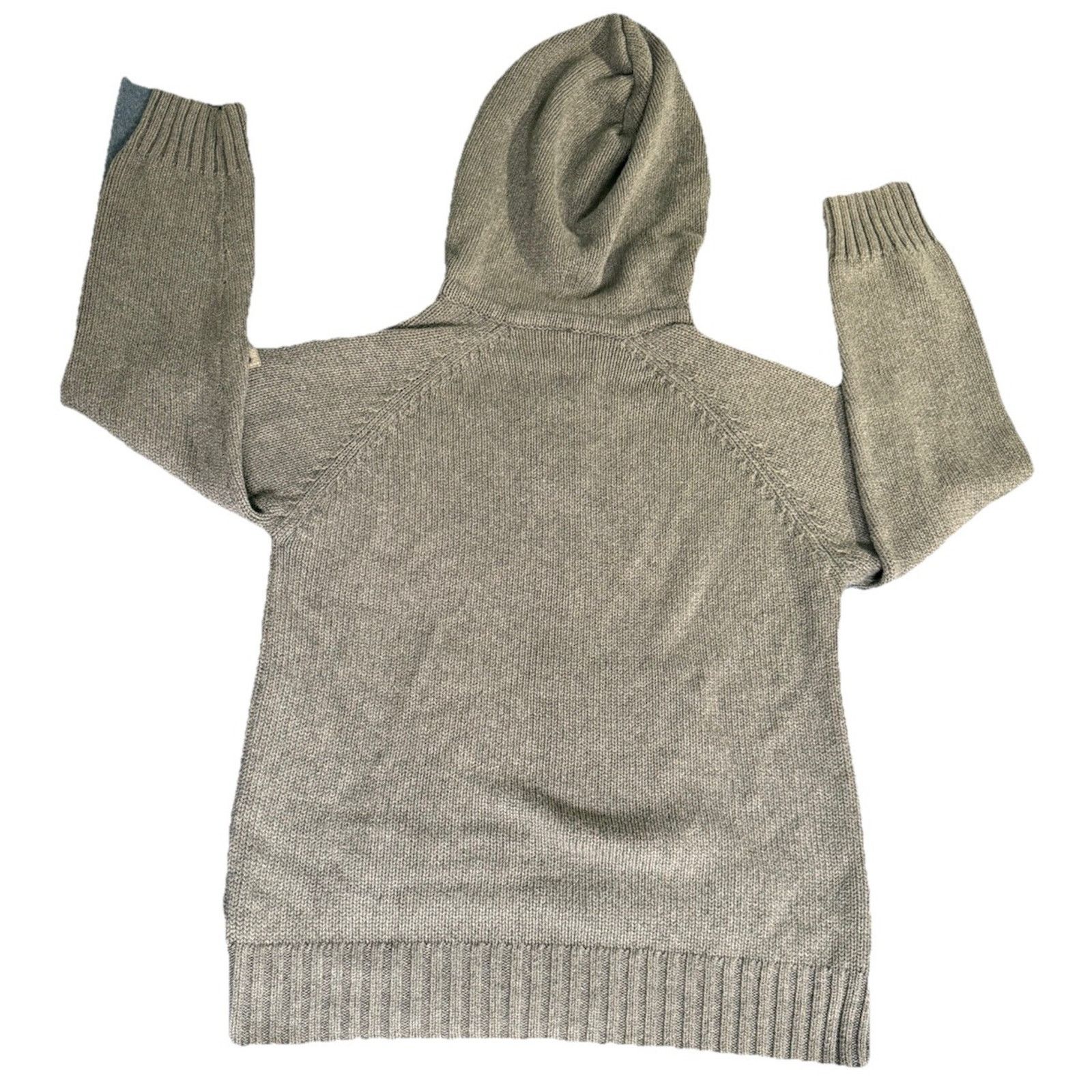 Nautica Vintage Nautica HeavyWeight Ramie 1/4 Zip Hooded Sweater Size US XL / EU 56 / 4 - 4 Thumbnail