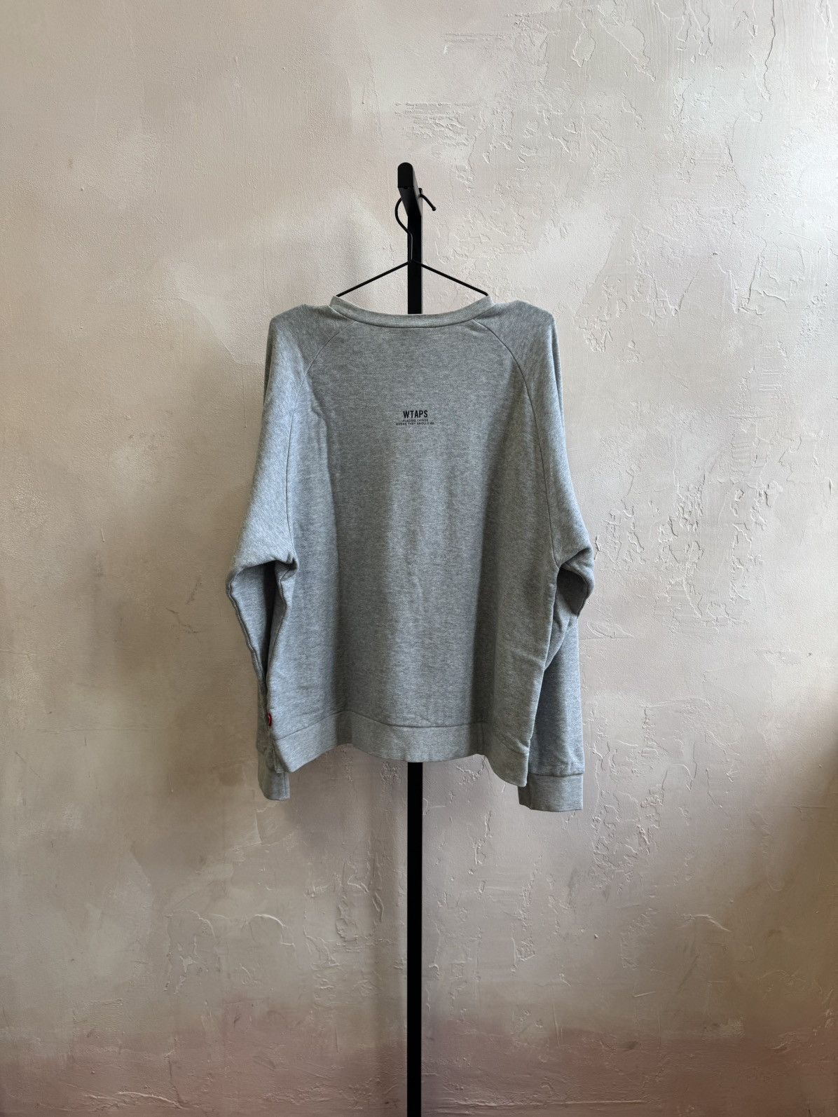 Wtaps WTAPS JAPAN CREWNECK SWEATER GREY URBAN TERRITORY SZ M Size US M / EU 48-50 / 2 - 3 Thumbnail