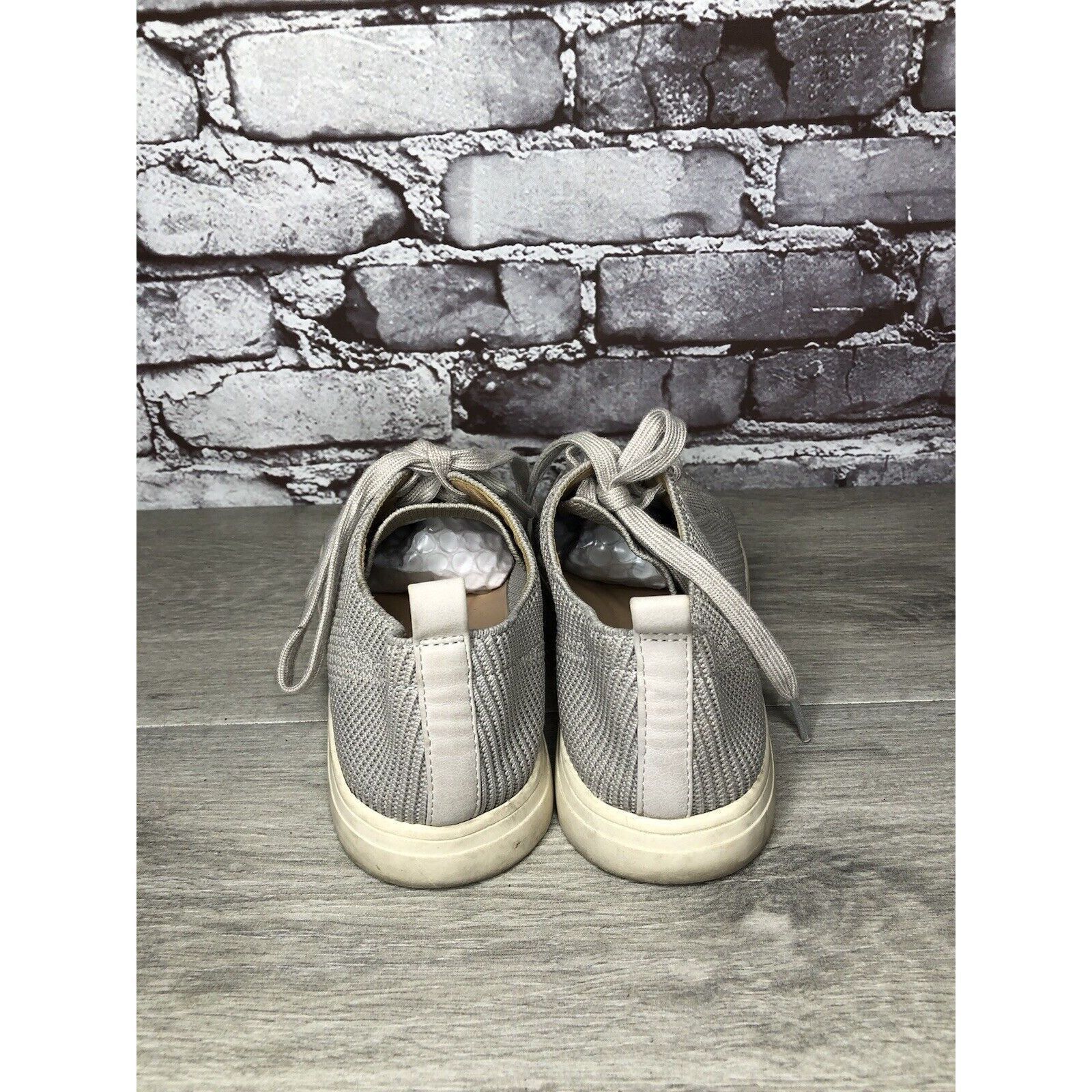 Lucky Brand Lucky Brand Laddix Slip On Gray Ribbed Casual Sneakers Sz 9M Size US 9 / IT 39 - 4 Thumbnail