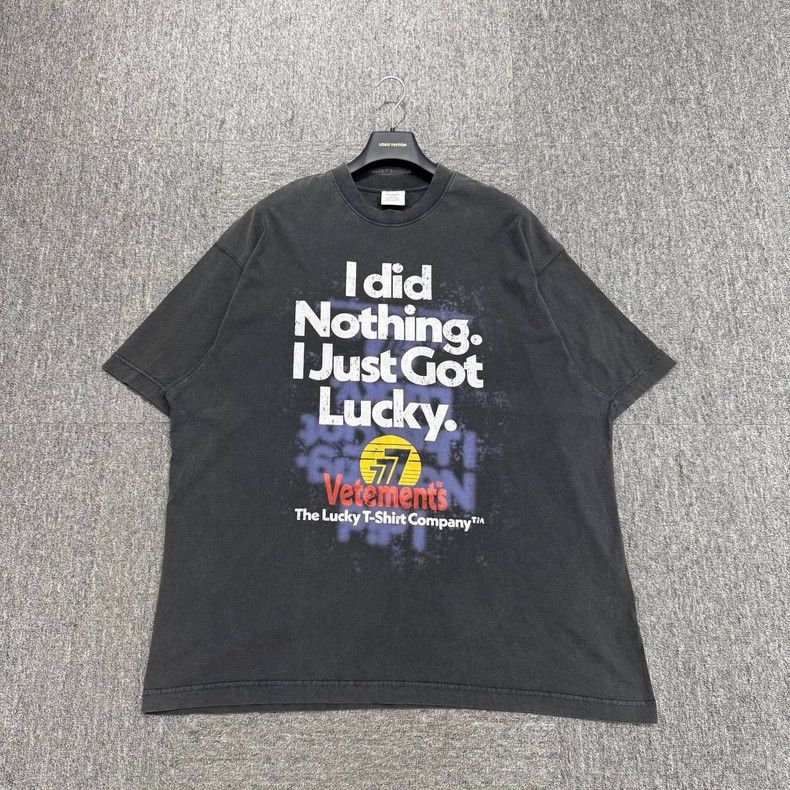 Vetements Vetements Warning Showpiece Short Sleeve Shirt Size US S / EU 44-46 / 1 - 1 Thumbnail
