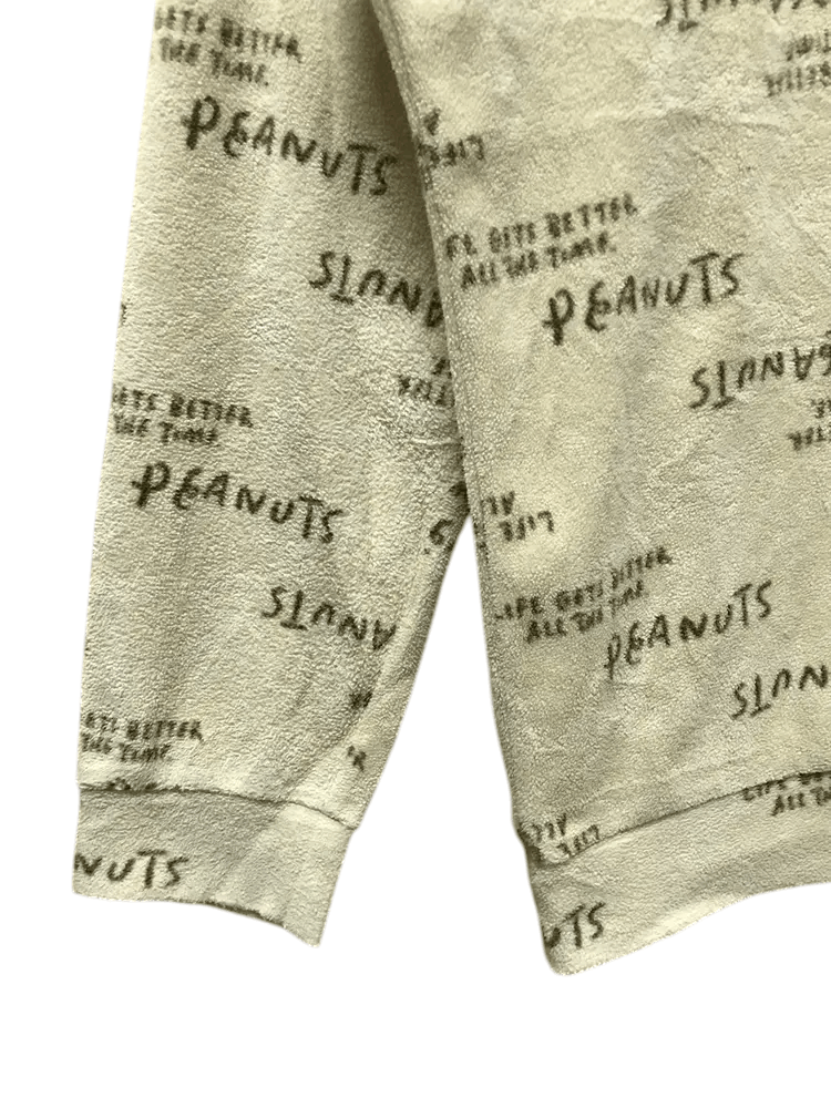 Peanuts Uniqlo X Yu Nagaba X Peanuts Fullprint Fleece Sweatshirts Size M / US 6-8 / IT 42-44 - 5 Thumbnail