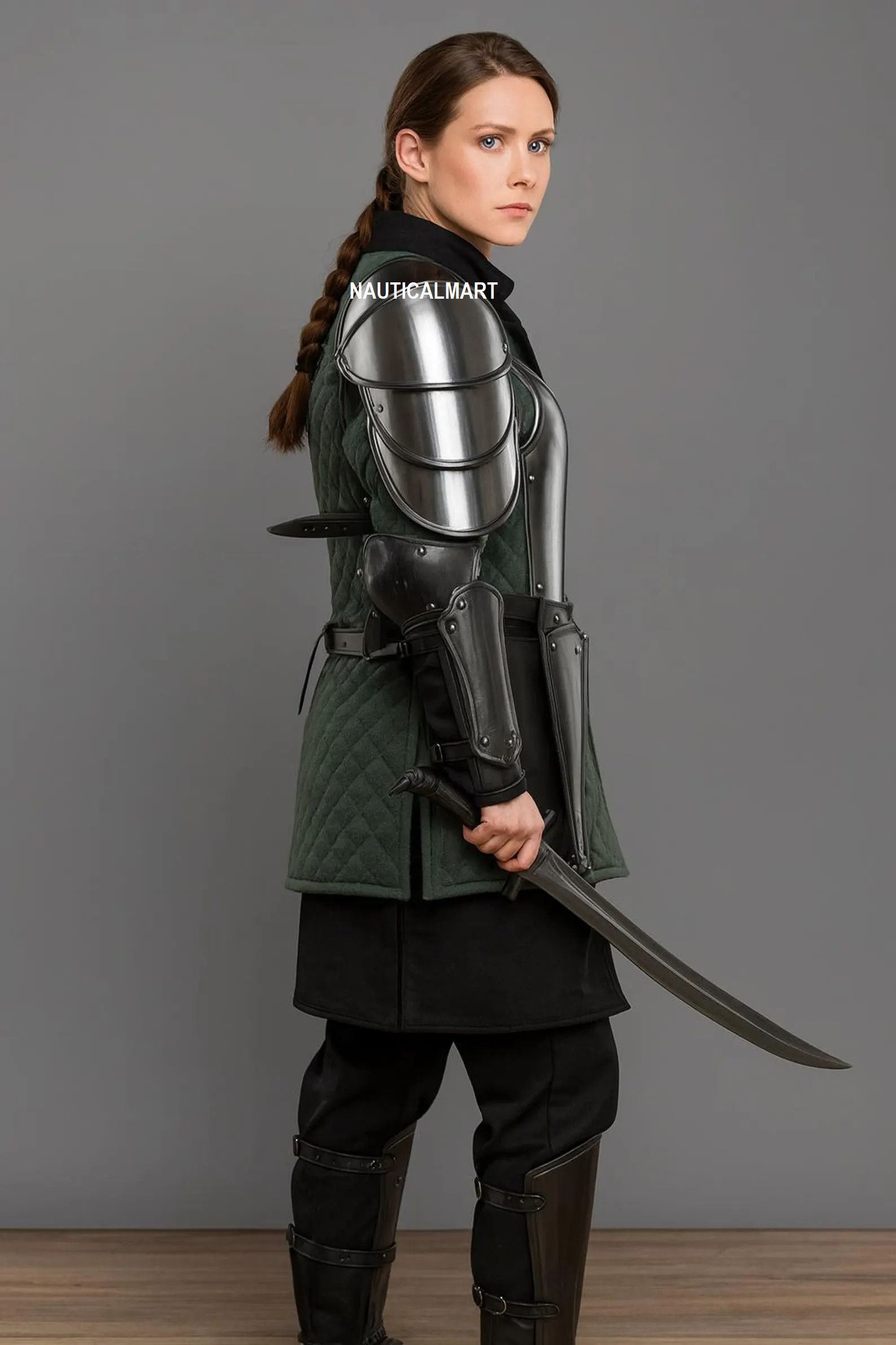 Other Medieval Knight Gothic LARP Cosplay Armor Size ONE SIZE - 2 Thumbnail