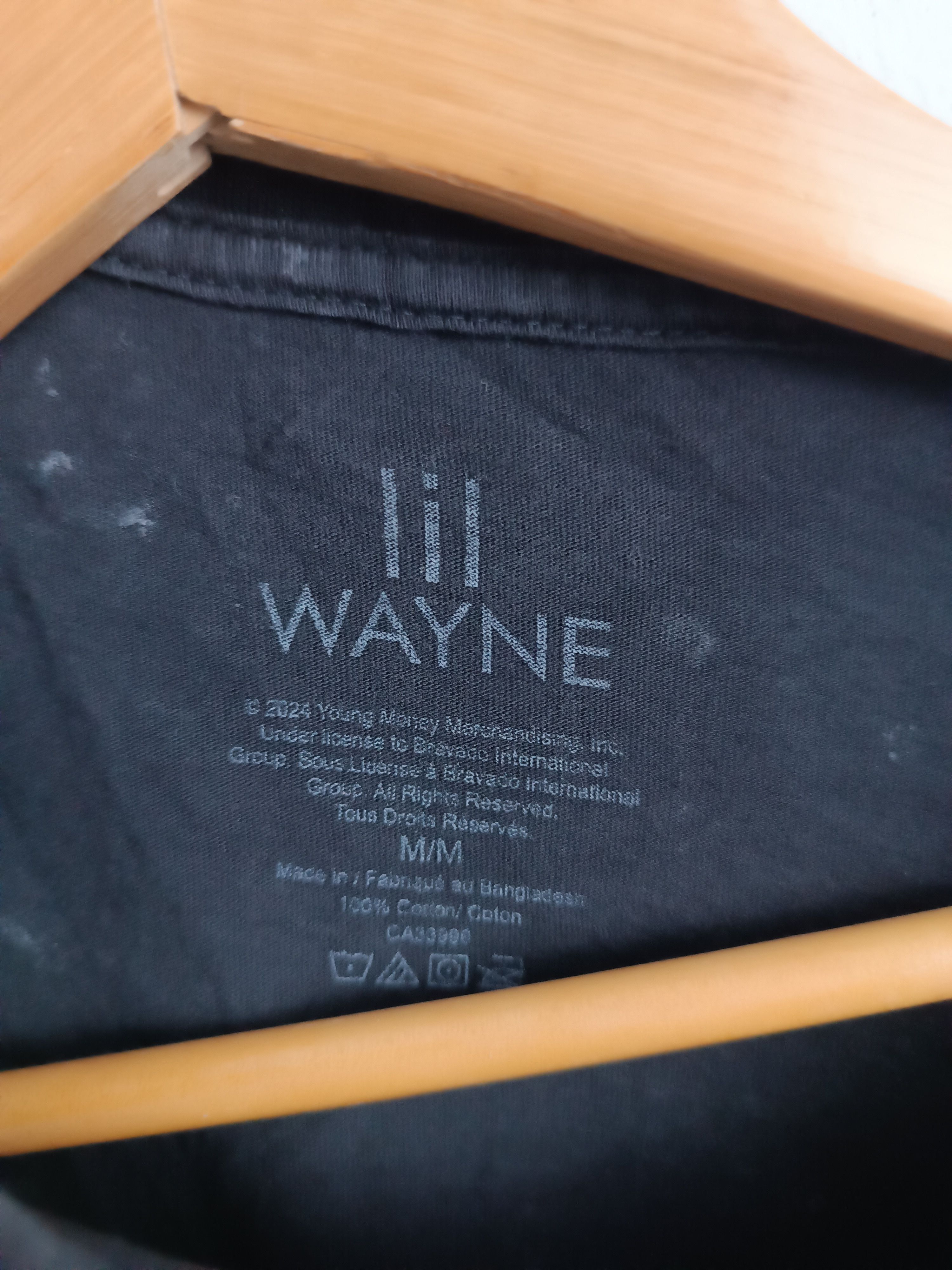 Rap Tees THRASHED FADED VINTAGE LIL WAYNE BABY TEE eminem 50cent Size US L / EU 52-54 / 3 - 12 Thumbnail