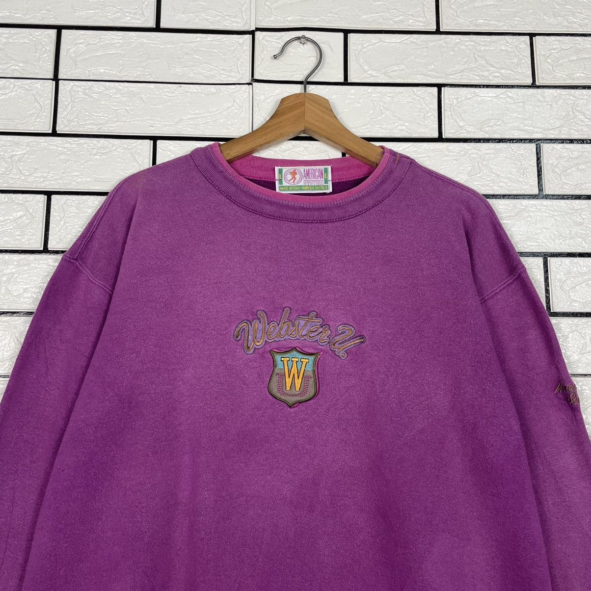 Japanese Brand Vintage Webster University Sweatshirt Size US L / EU 52-54 / 3 - 2 Thumbnail