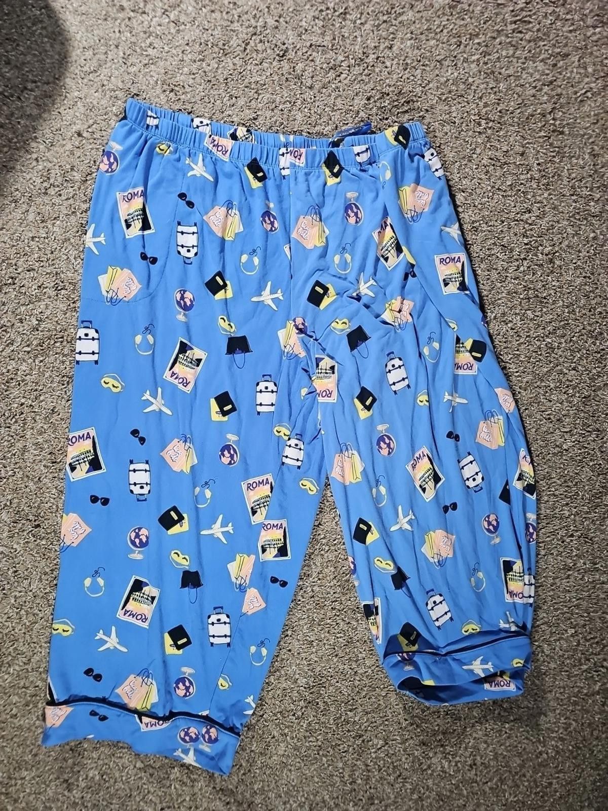Rocawear Joyspun 3x Pajamas Roma Italy Size ONE SIZE - 3 Thumbnail