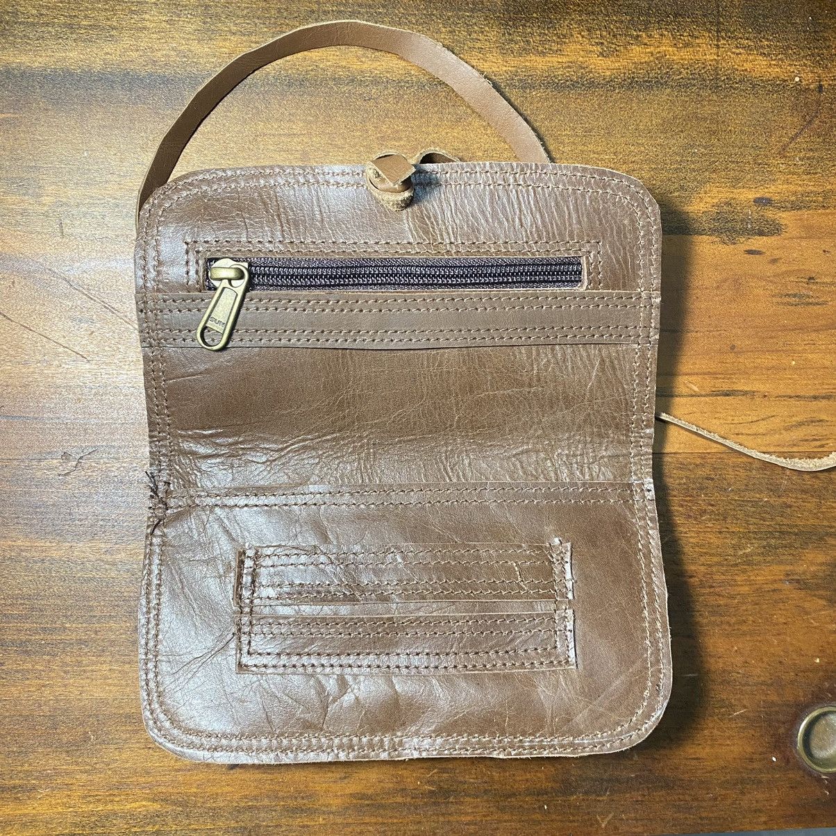 Handmade NWOT Tobacco Pouch Genuine Leather Size ONE SIZE - 3 Thumbnail