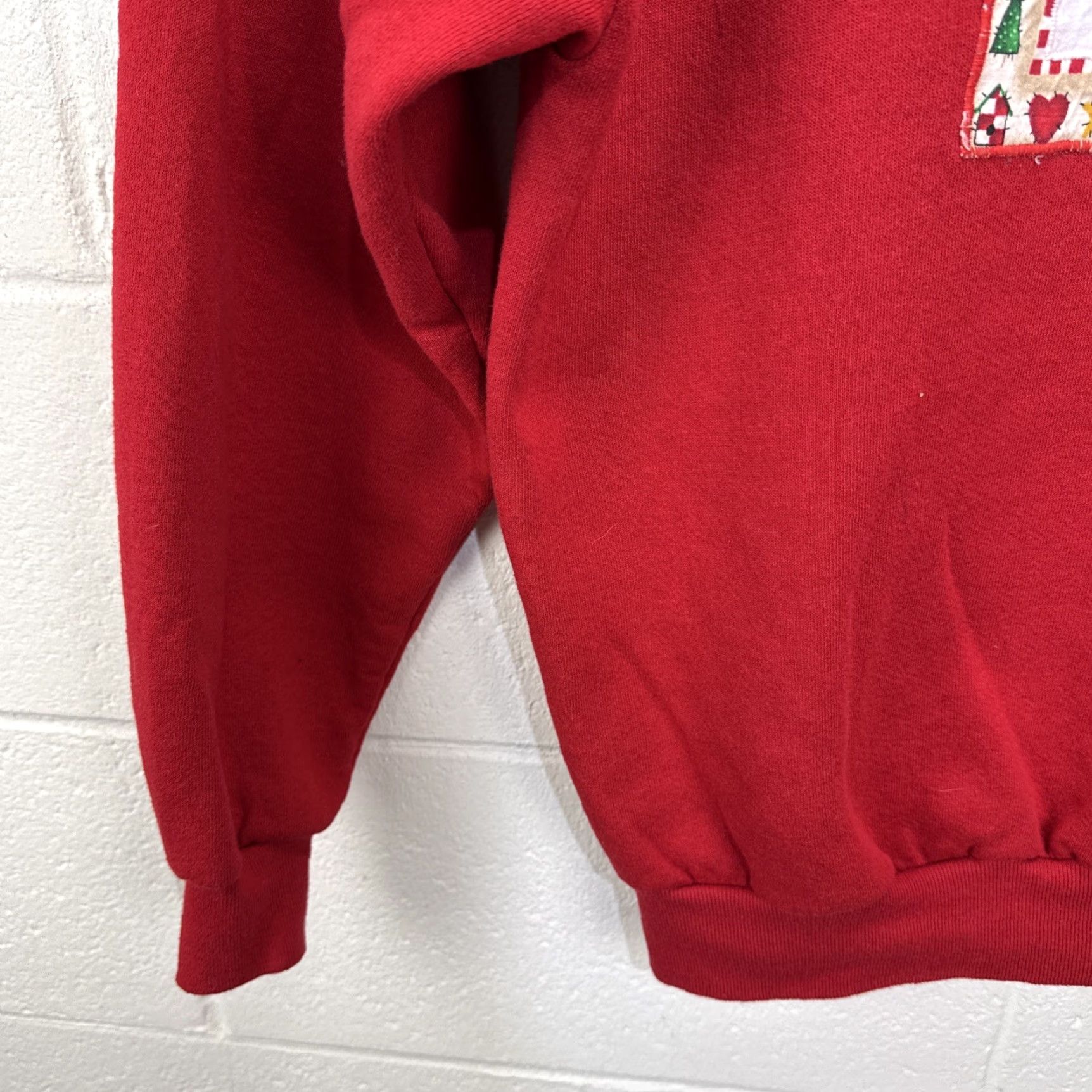 Jerzees VINTAGE JERZEES Sweatshirt Crewneck Woman XL Red Christmas Holiday Graphic Print Size XL / US 12-14 / IT 48-50 - 7 Thumbnail