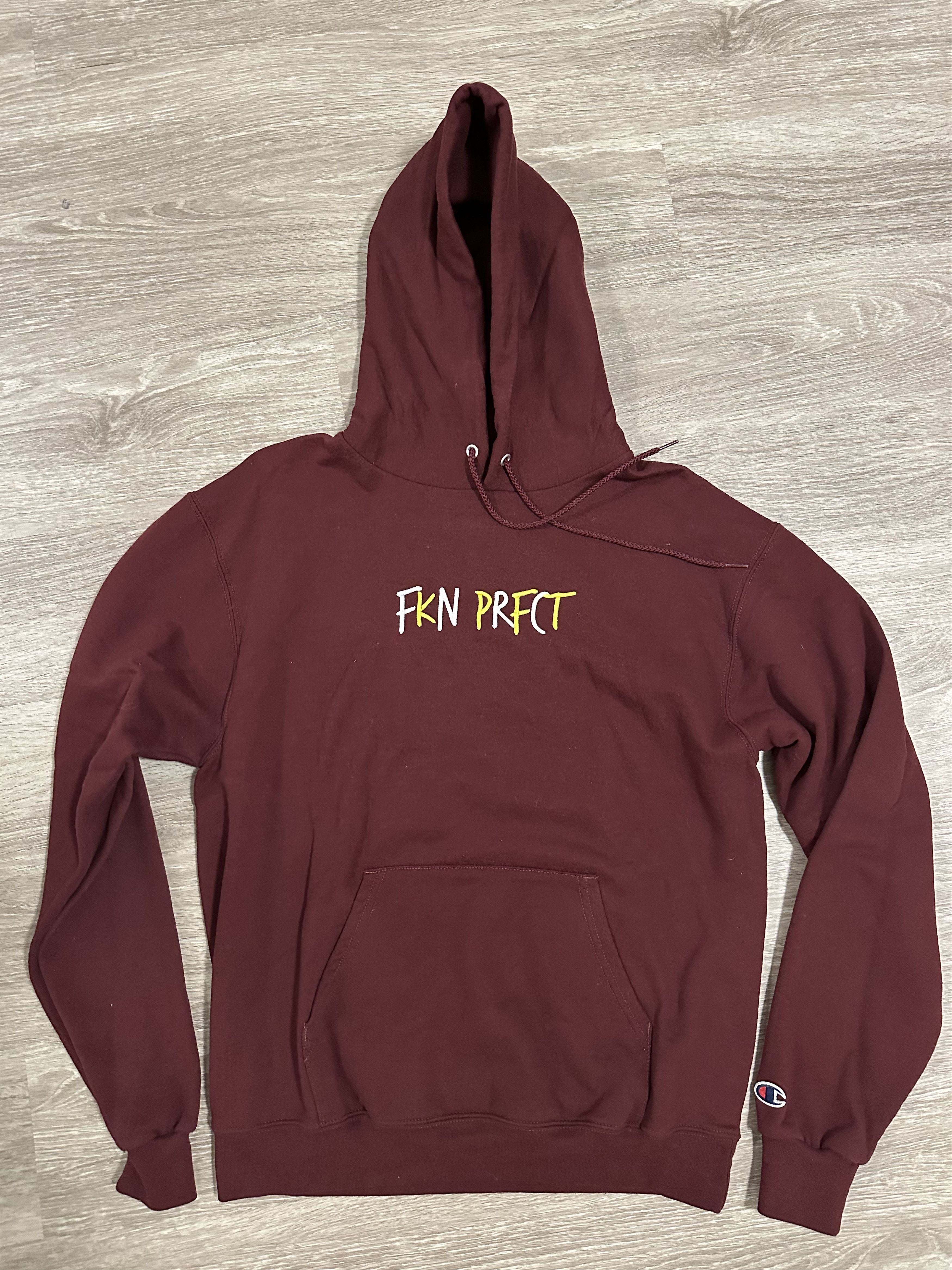 image of Optic Gaming Optic Faze Pamaj Fkn Prfct Hoodie in Maroon, Men's (Size Medium)