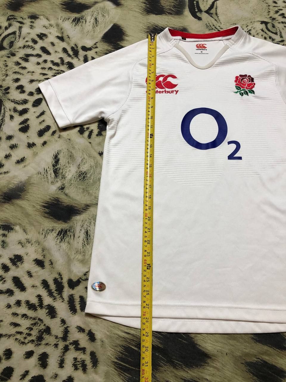 Canterbury of New Zealand Y2K T-shirt Canterbury white Jerseys O2 Vintage sportwear Size US M / EU 48-50 / 2 - 9 Thumbnail