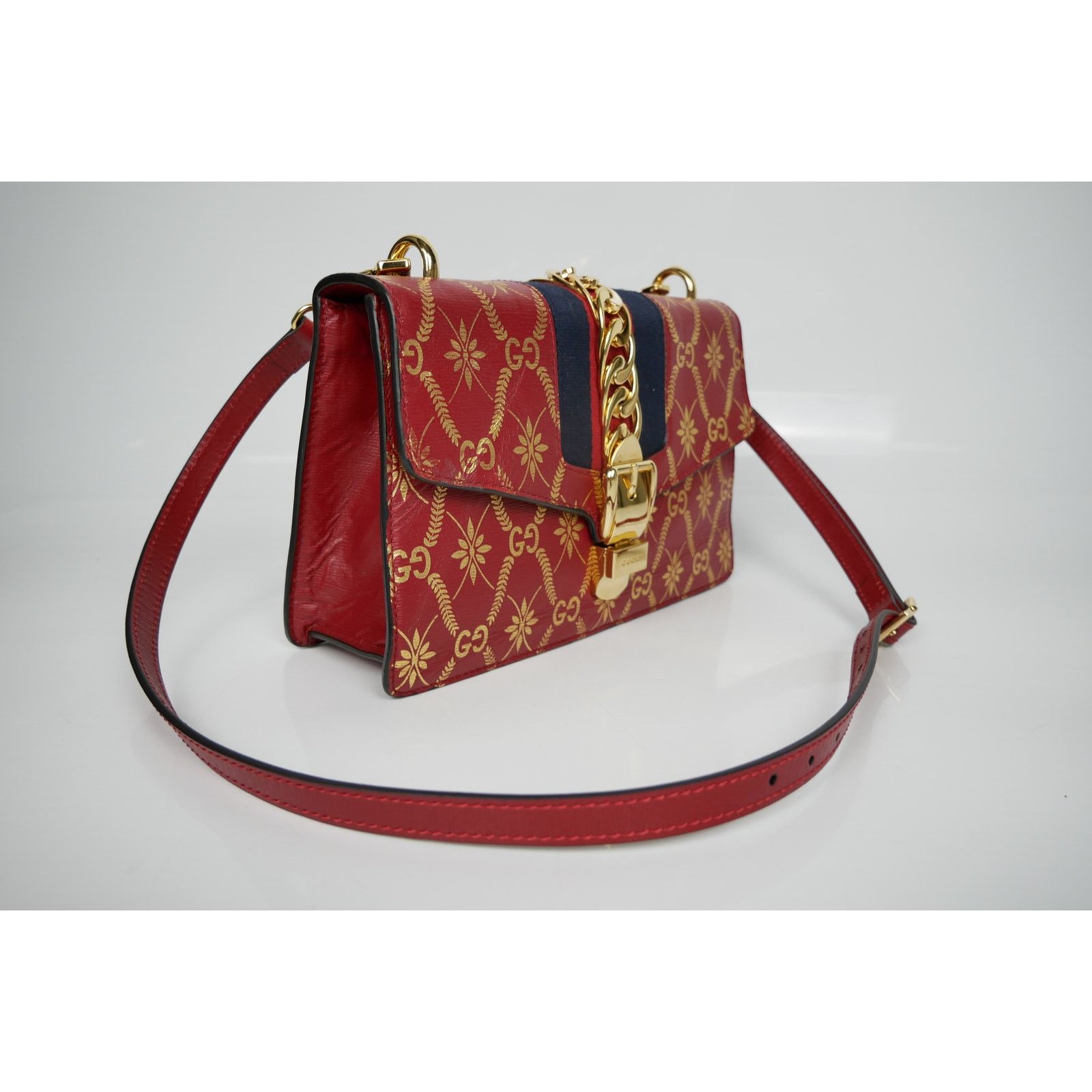Gucci Gucci Sylvie Leather Crossbody Bag Size ONE SIZE - 3 Thumbnail