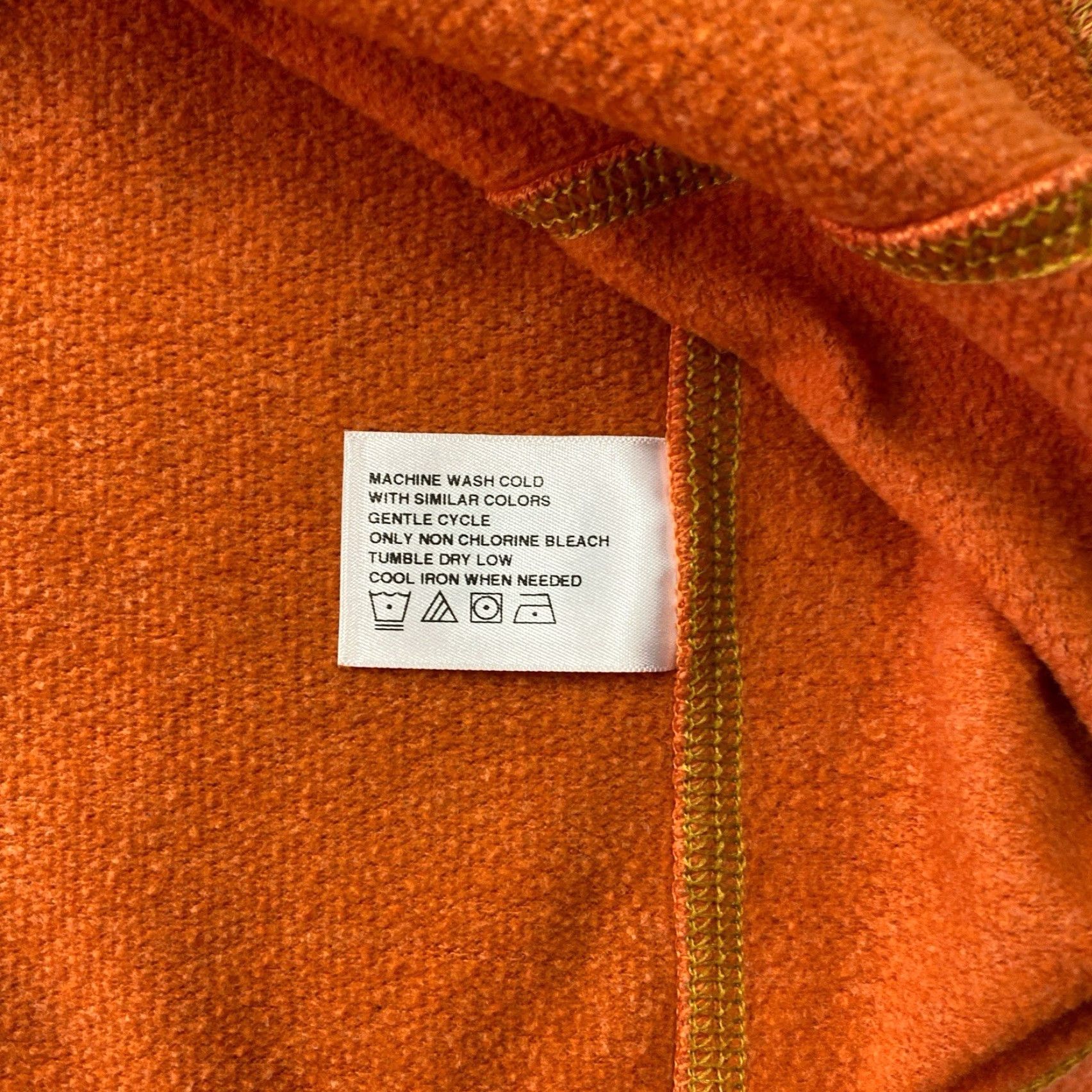 Orvis ORVIS Quarter-Zip Sweatshirt Orange XL Men Pullover Zip Zip Sweatshirt (Orvis) Size US XL / EU 56 / 4 - 5 Thumbnail