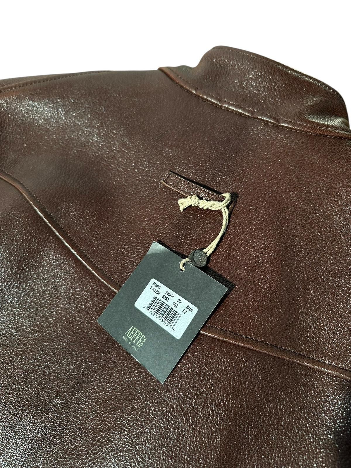 Jean Paul Gaultier Jean Paul Gaultier Homme Brown Leather Moto Jacket (2002) Size US L / EU 52-54 / 3 - 7 Thumbnail