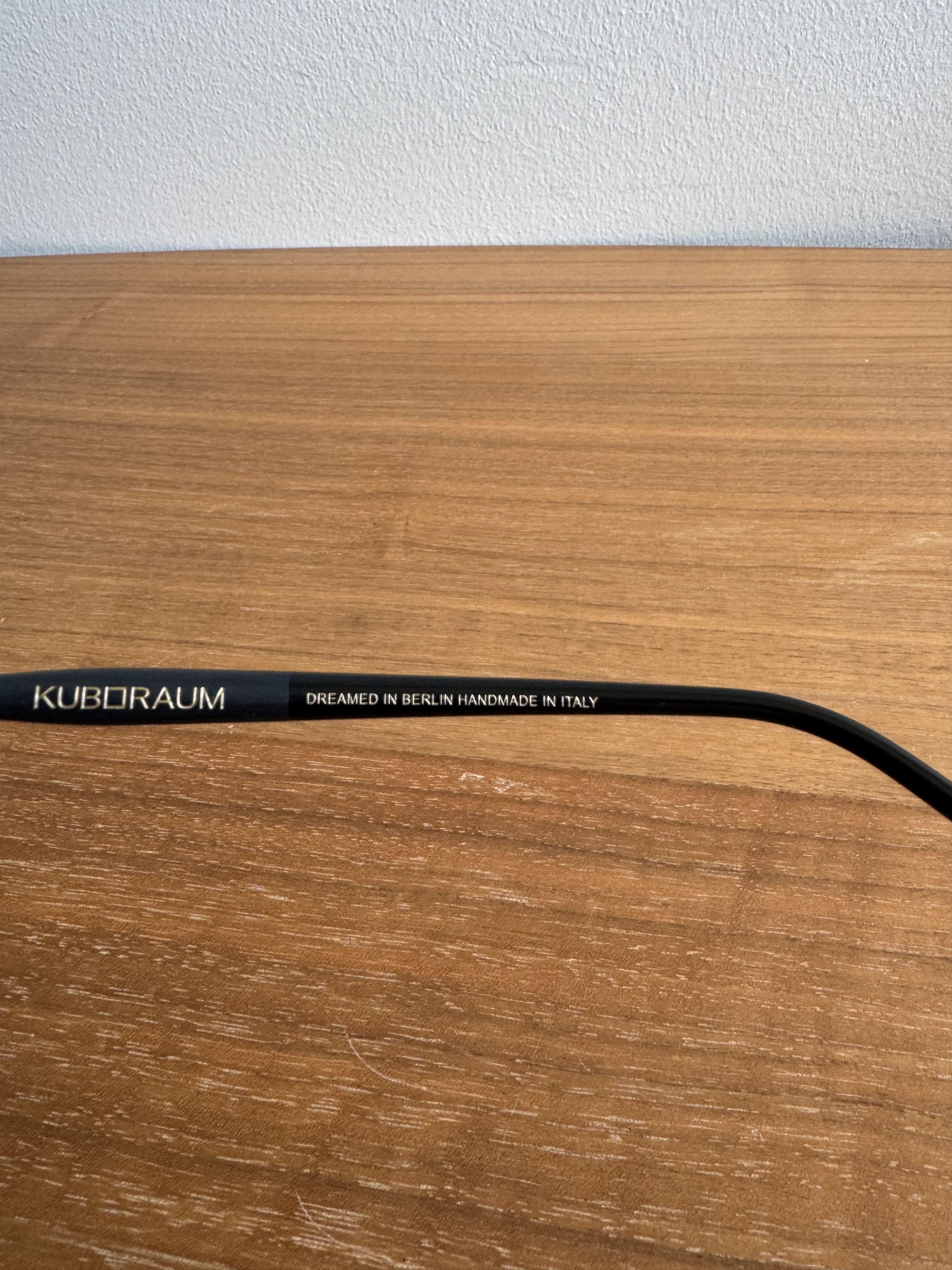 Kuboraum Kuboraum P23 Sunglasses Black Grey Size ONE SIZE - 11 Thumbnail