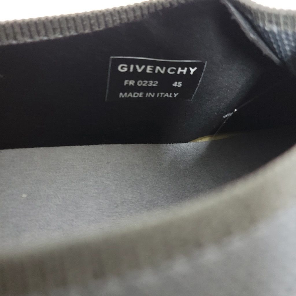 Givenchy Givenchy Men TK-360 Gray Laces Up Knit Sneakers EU45 (US11) Size US 11 / EU 44 - 11 Thumbnail
