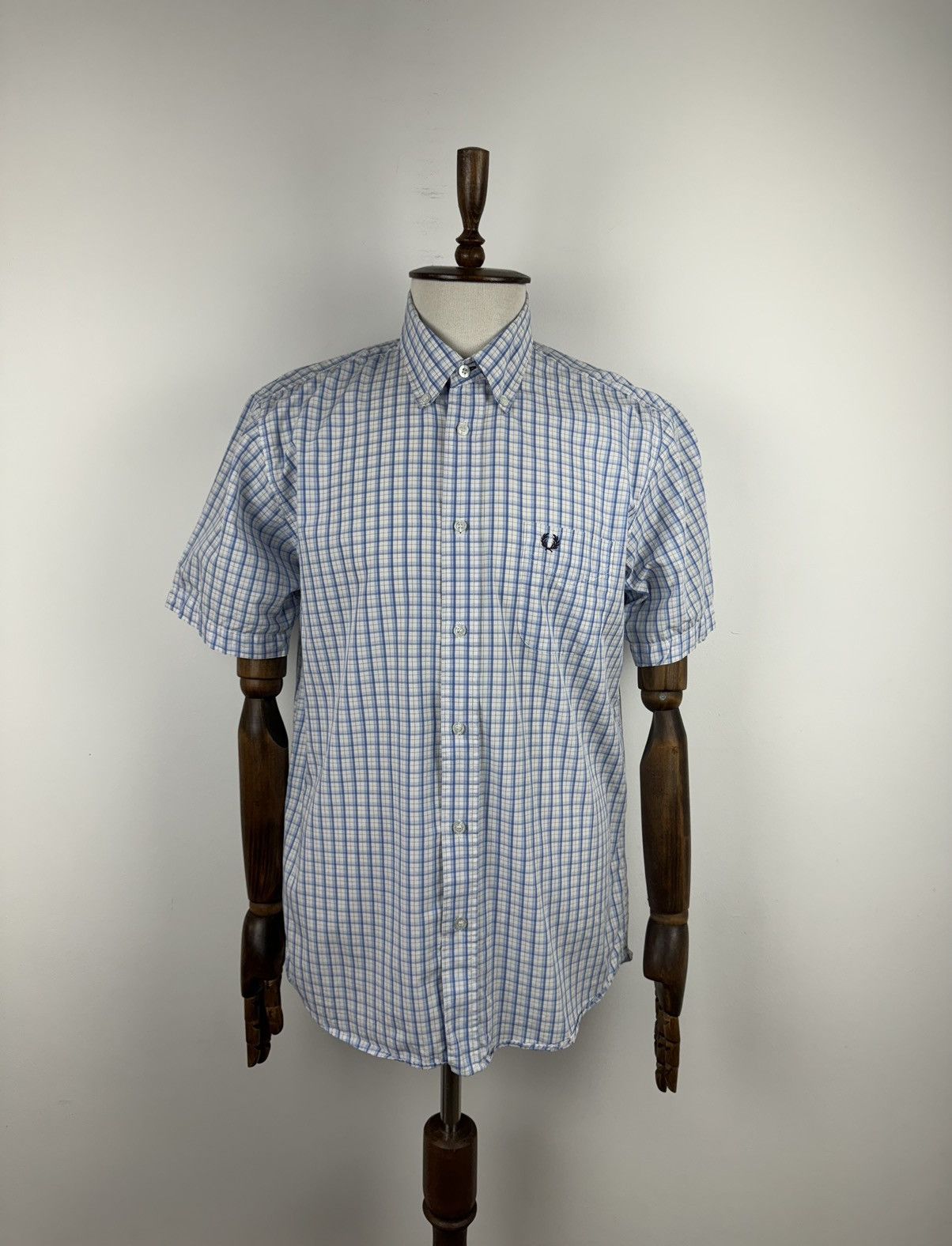 Fred Perry Men’s Vintage Fred Perry Short Sleeve Shirt size L Size US L / EU 52-54 / 3 - 1 Thumbnail