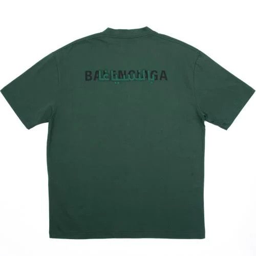 Balenciaga o1bcso1str0326 Typo Arabic Logo T-Shirt Medium Fit in Green Size US XS / EU 42 / 0 - 2 Thumbnail