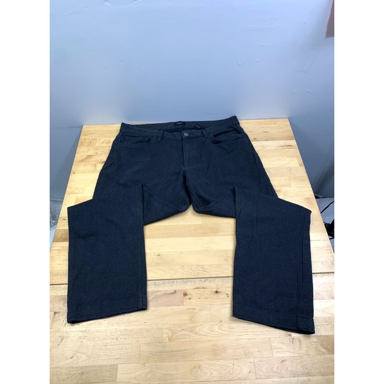 Theory Theory Pants Men 36x28 Charcoal Gray Chino Straight Casual Business 13103 Size US 36 / EU 52 - 4 Thumbnail
