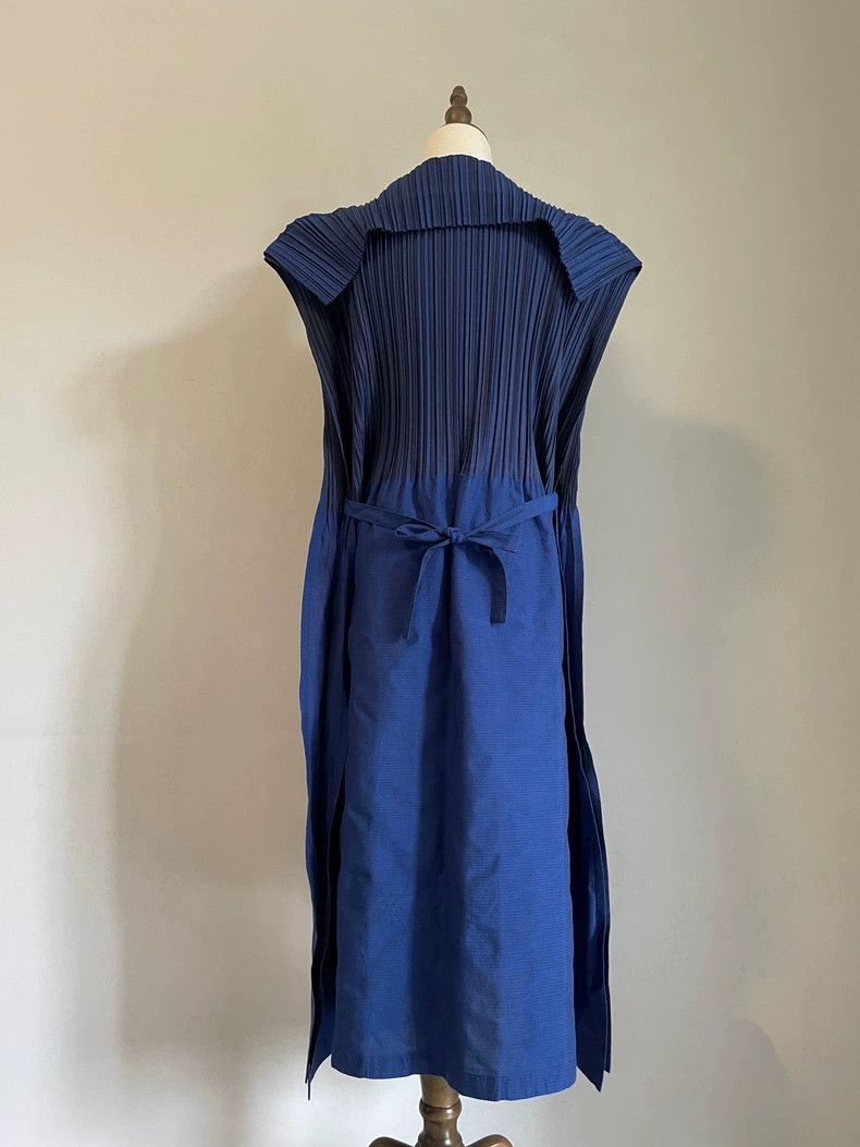 Other Issey Miyake size:2 A deep blue navy lapel mainline dress Size XS / US 0-2 / IT 36-38 - 7 Thumbnail