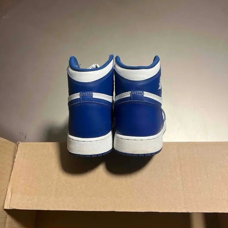Jordan Brand Jordan 1 High Storm Blue 575441127 Gs Size 6.5y 8 Women No B Size US 8 / IT 38 - 4 Thumbnail