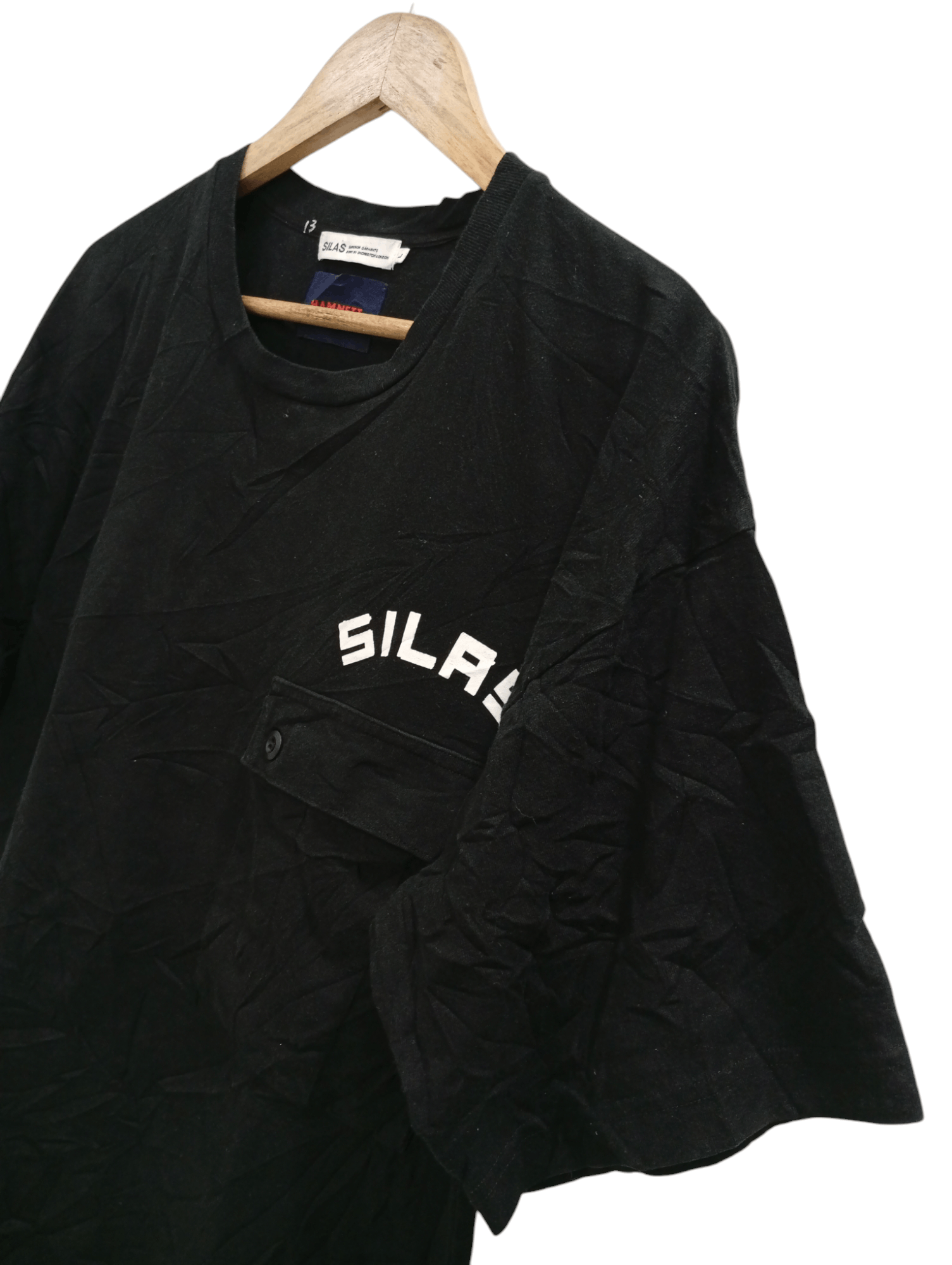 Katharine Hamnett London × Silas 🔥🔥Silas x Hamnett Graphic Pocket T-Shirt Size US L / EU 52-54 / 3 - 7 Thumbnail