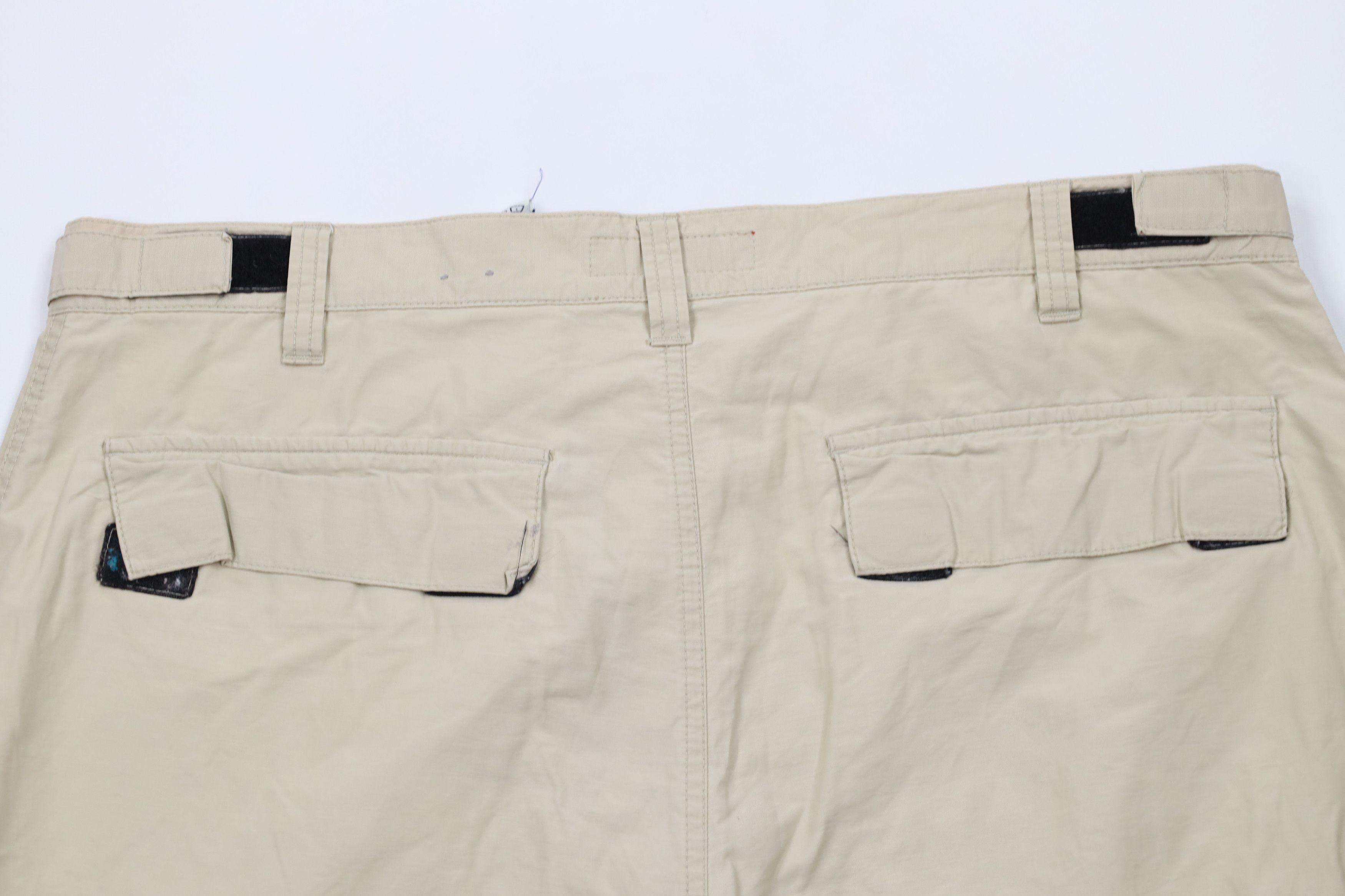 Vintage Vintage 90s Unionbay Streetwear Baggy Cargo Shorts Beige Size US 38 / EU 54 - 11 Thumbnail