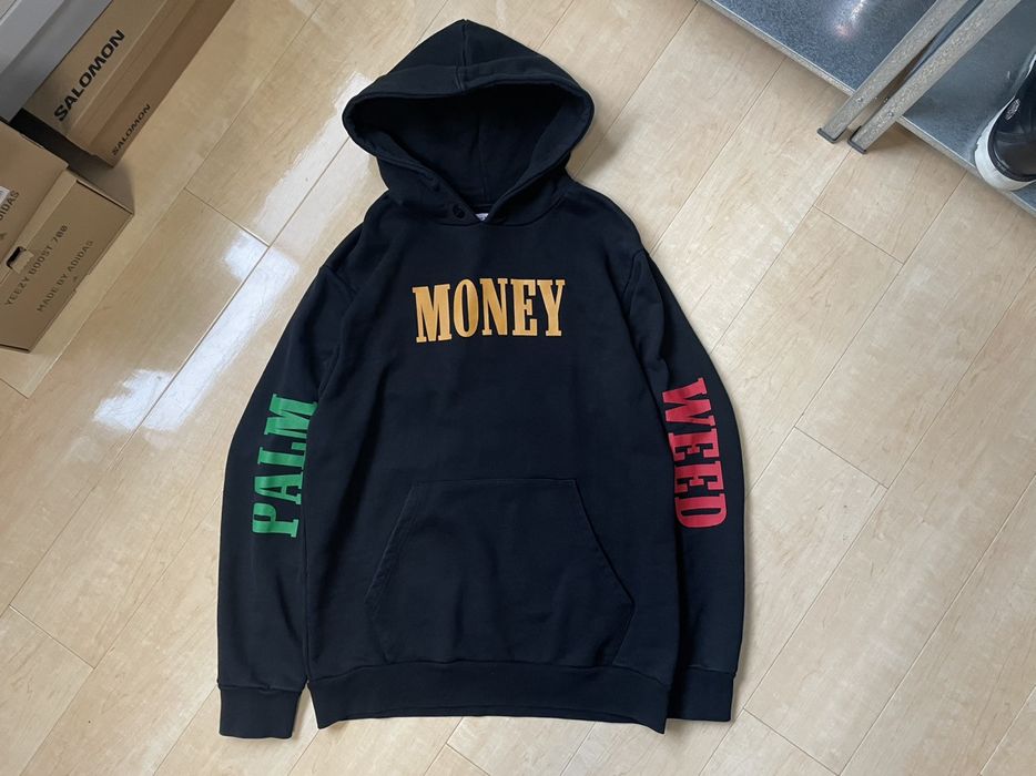 Palm angels best sale weed hoodie