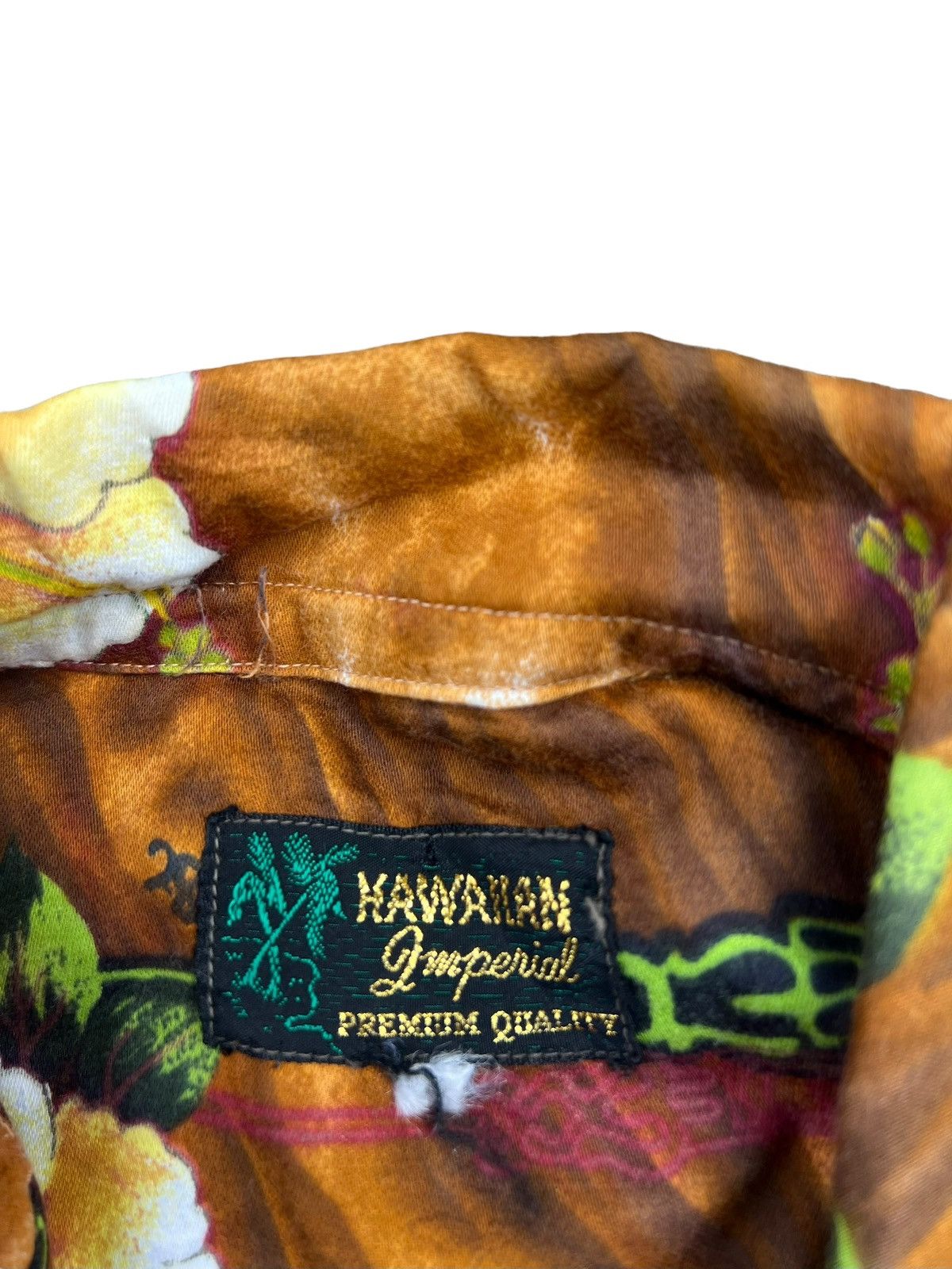 Vintage Vintage 70s Hawaiian Imperial Djembe Bongo Hawaii Shirt Size US S / EU 44-46 / 1 - 23 Thumbnail