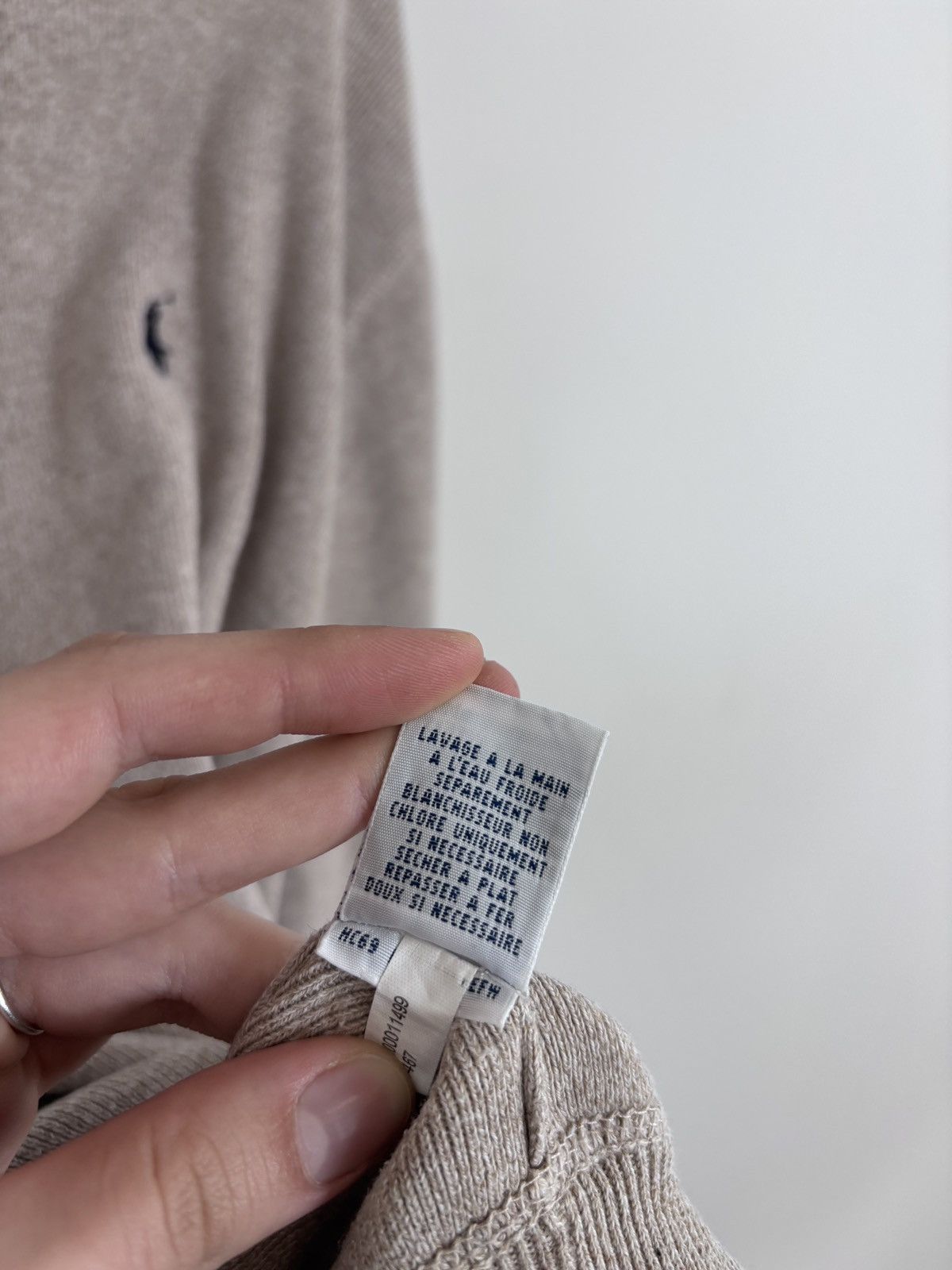 Polo Ralph Lauren Polo Ralph Lauren Men’s Sand Beige Sweater Crewneck Size US XL / EU 56 / 4 - 10 Thumbnail
