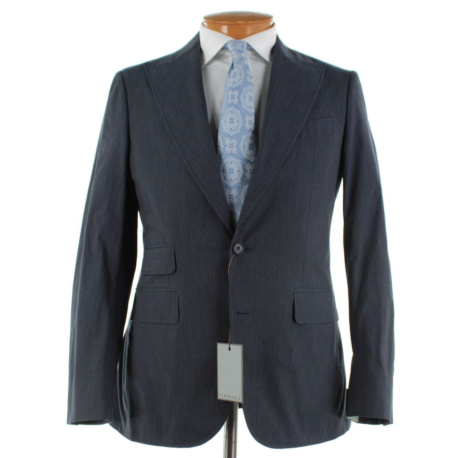 Canali Canali Suit Size US 38 Regular in Blue Size 38R - 1 Thumbnail