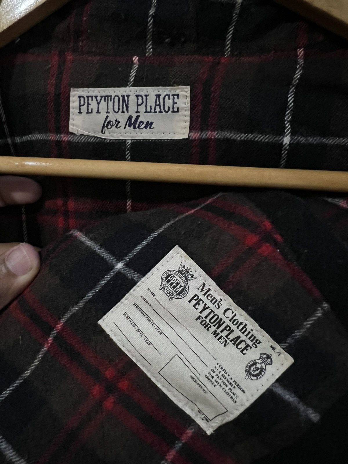 Japanese Brand × PPFM Peyton Place For Men Wool Bomber Jacket Size US L / EU 52-54 / 3 - 5 Thumbnail