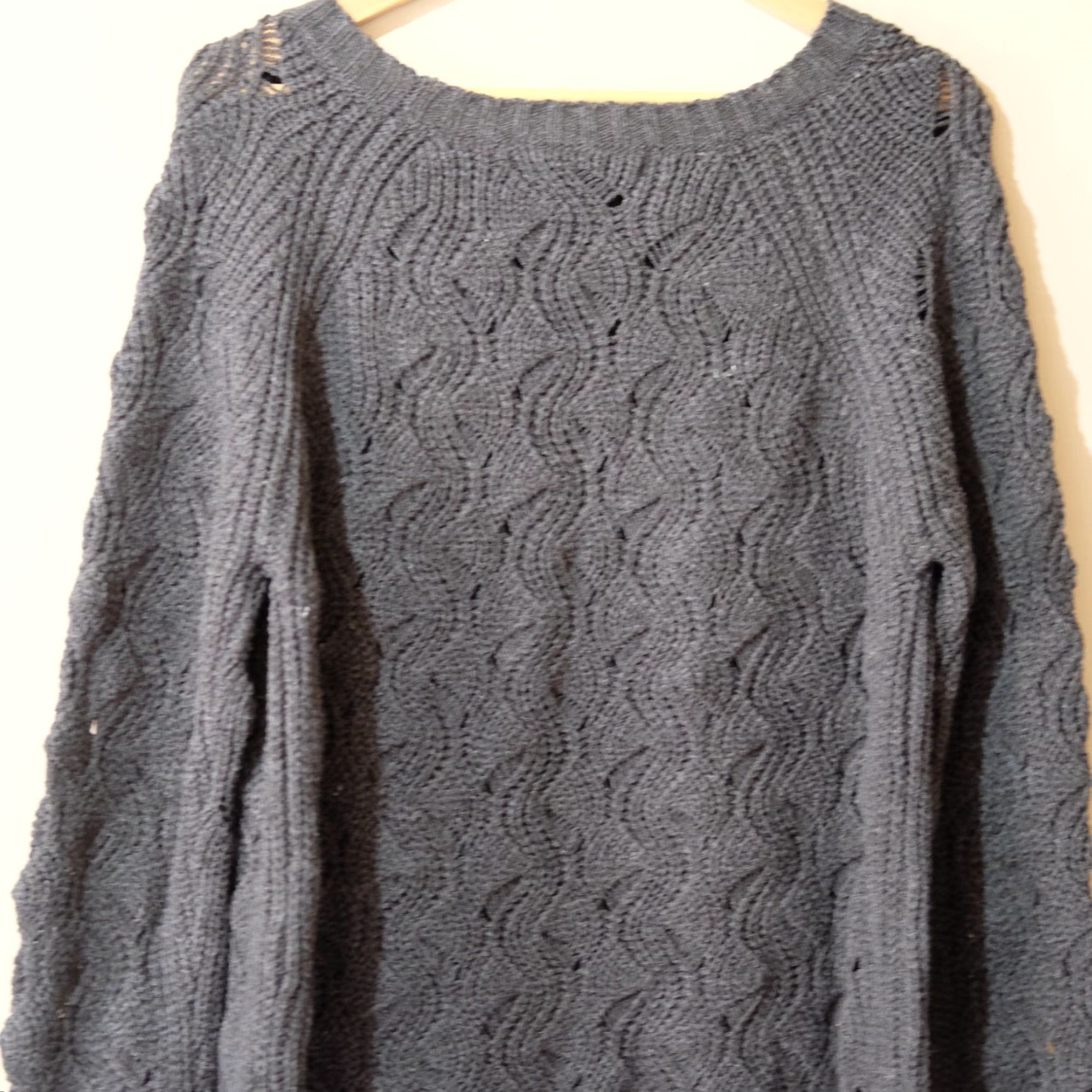 Forever 21 FOREVER 21 Dark Gray Pullover Sweater Casual Women's L Size L / US 10 / IT 46 - 5 Thumbnail