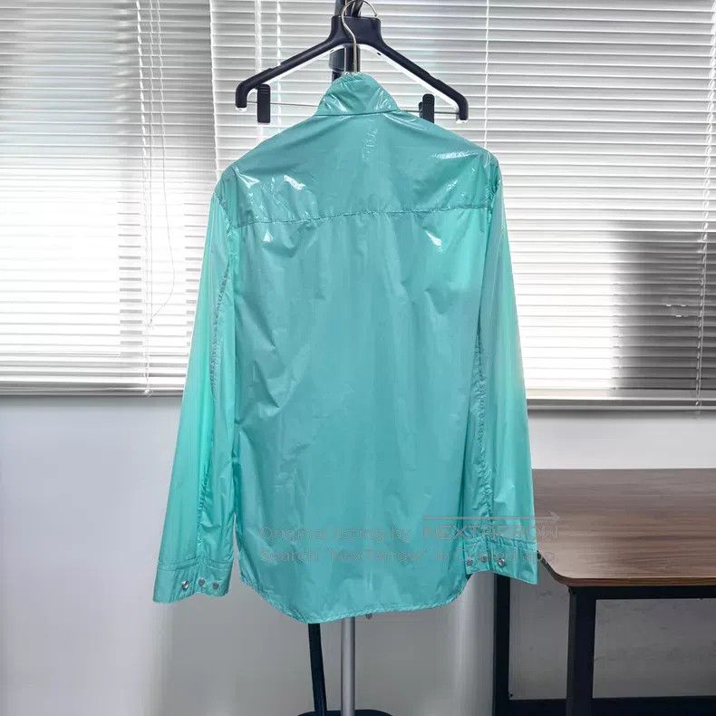 Hermes Hermes Waterproof Nylon Shell Jacket, Mint Green Size US S / EU 44-46 / 1 - 2 Thumbnail