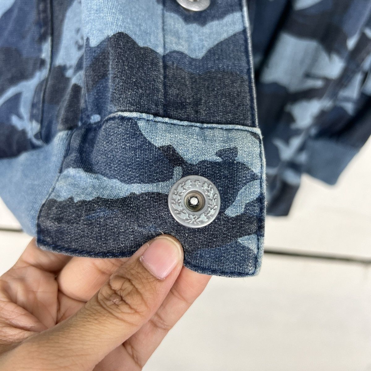 Japanese Brand 🔥 PANHARD UNION MADE CAMO TRUCKER JACKET Size US M / EU 48-50 / 2 - 14 Thumbnail