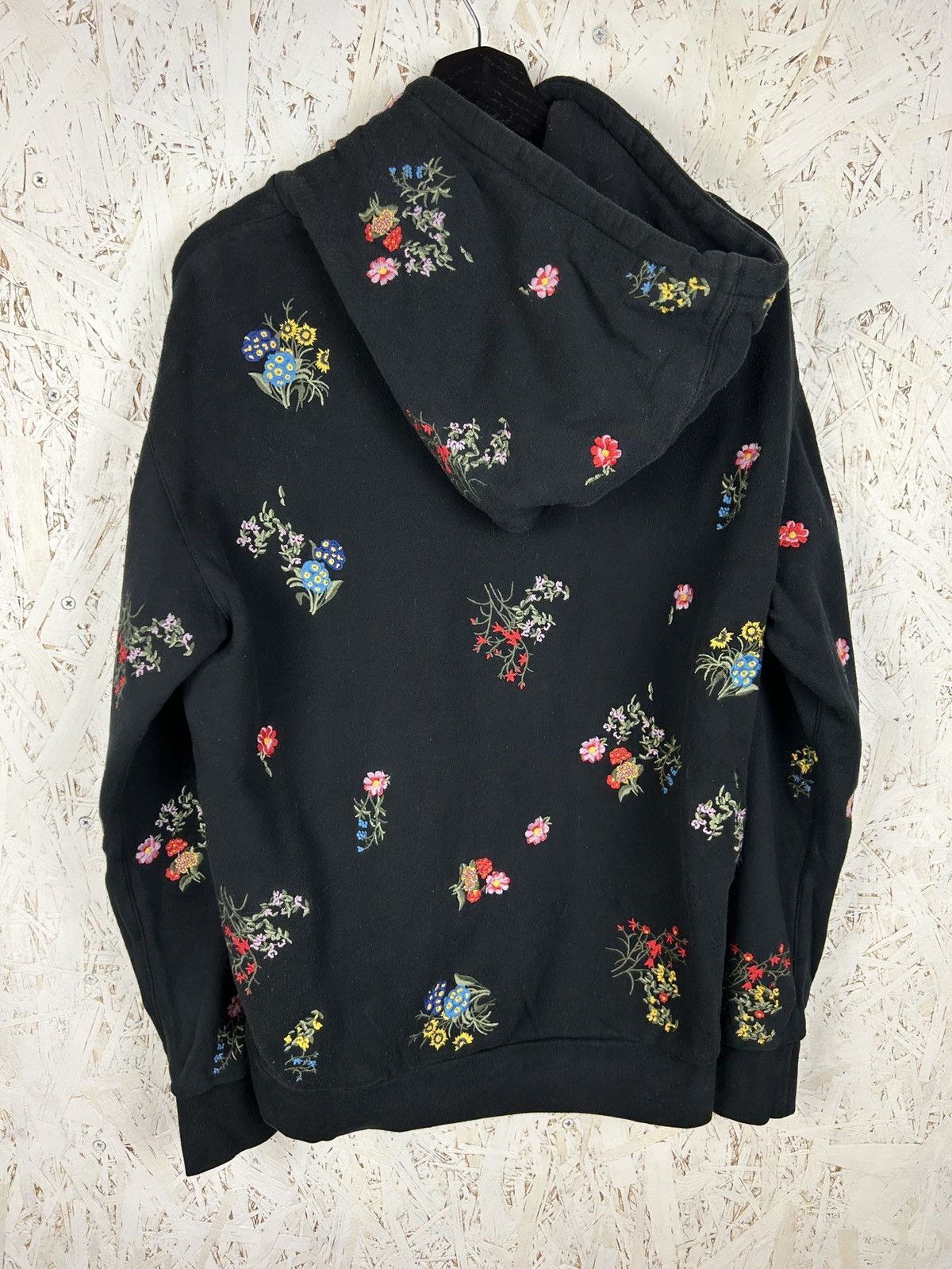 Erdem Erdem x H&M FW17 Floral Flower Embroidery Hoodie Black S Size US S / EU 44-46 / 1 - 6 Thumbnail