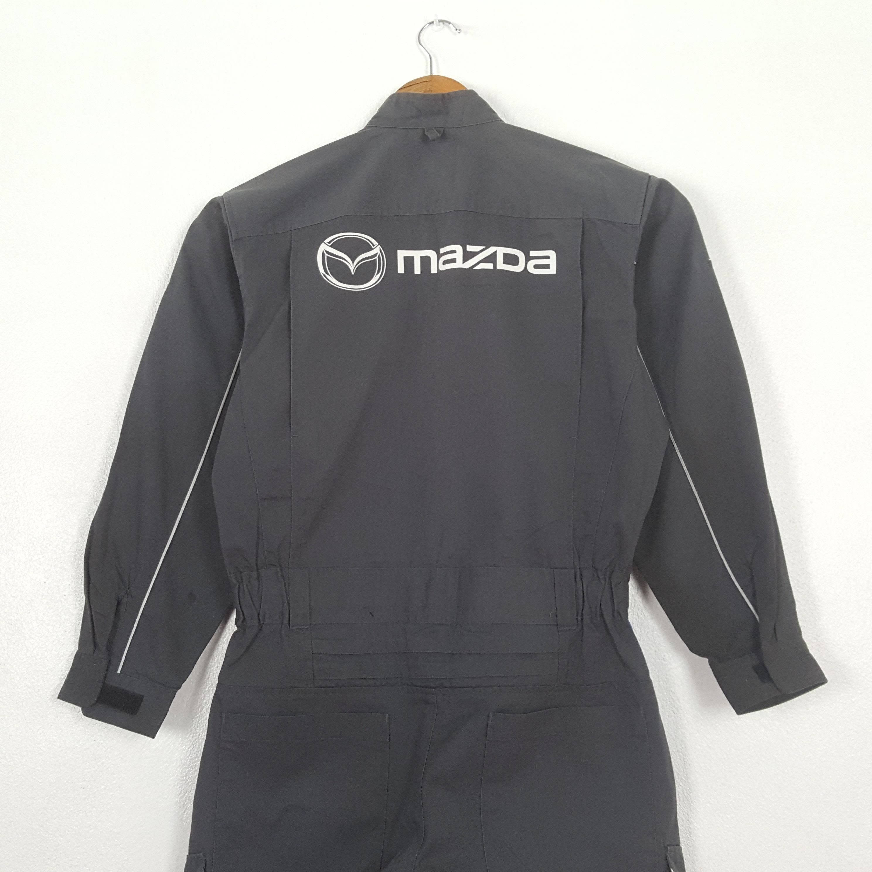 Japanese Brand Vintage Mazda Japan Motorsport Racing Team Coverall C305N3 Size US M / EU 48-50 / 2 - 2 Thumbnail