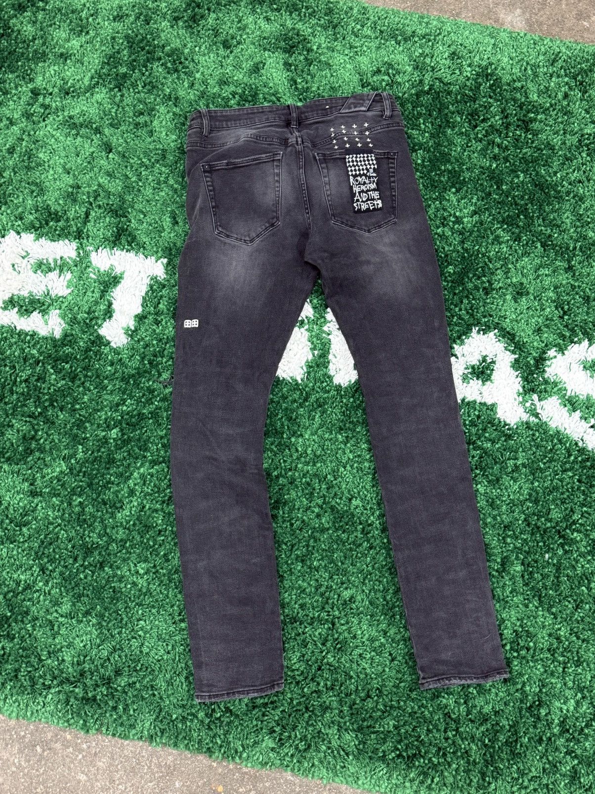 Ksubi Ksubi Chitch " Motor Mess " Denim Jeans Sz. 32 Flag Size US 32 / EU 48 - 1 Thumbnail