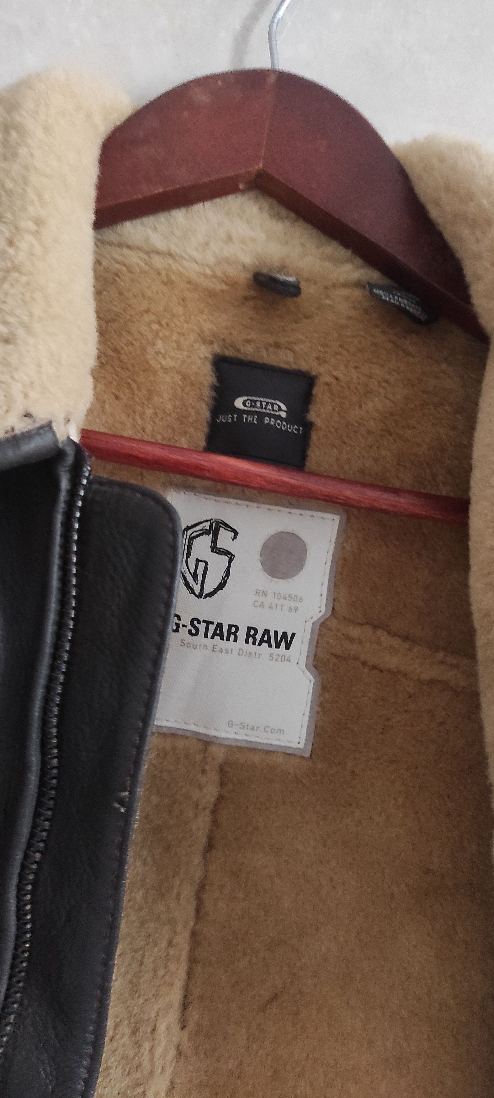 G-Star G Star Raw Shearling Lampskin Pilot Jacket Brown Size XS Size XS / US 0-2 / IT 36-38 - 19 Thumbnail