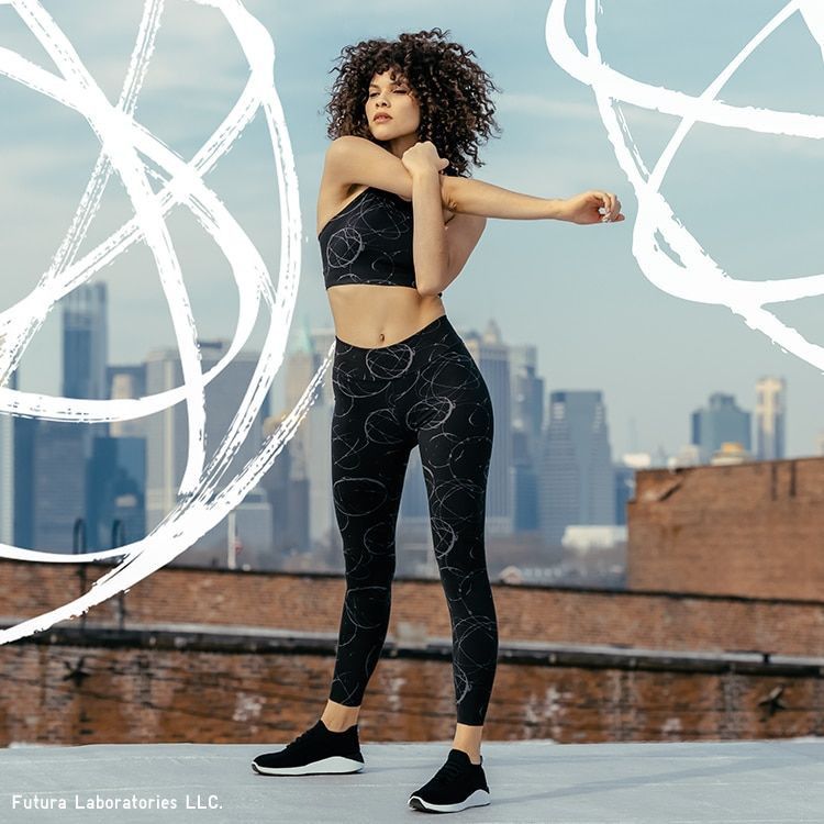 Futura × Uniqlo AIRism Active Seamless Leggings Size 30" / US 8 / IT 44 - 1 Thumbnail
