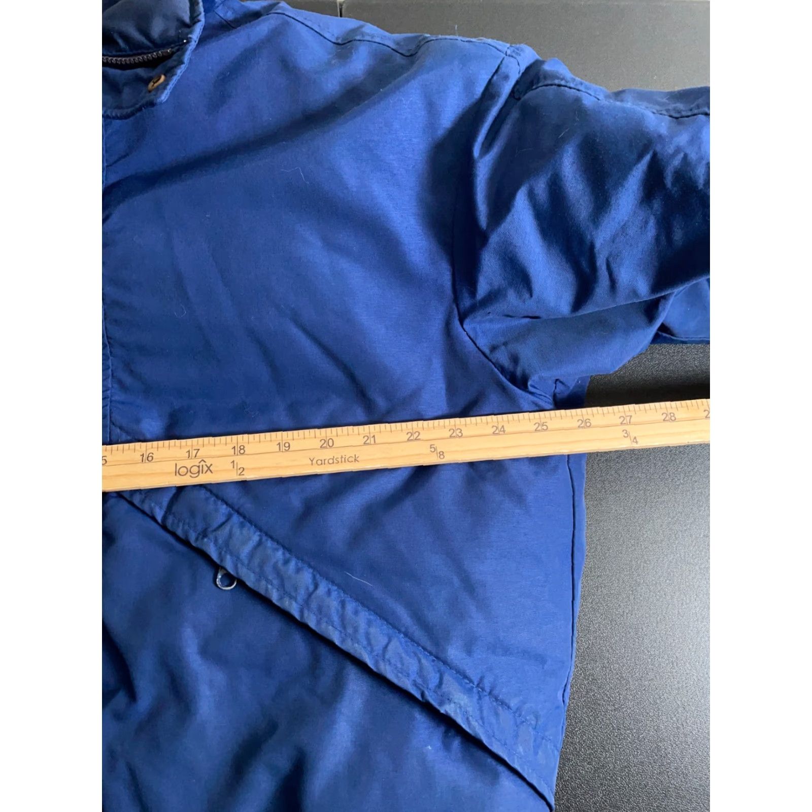 Vintage VINTAGE Woolrich Down Insulated Zip Up Jacket Mens Large Blue Puffer USA Made Bomber Jacket Size US L / EU 52-54 / 3 - 5 Thumbnail