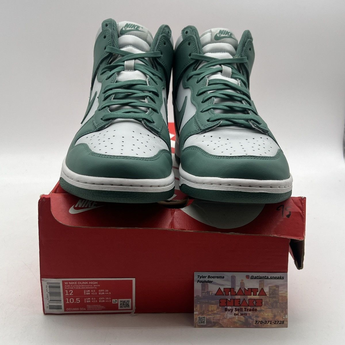 Nike Wmns dunk high bicoastal Size US 12 / EU 45 - 2 Thumbnail