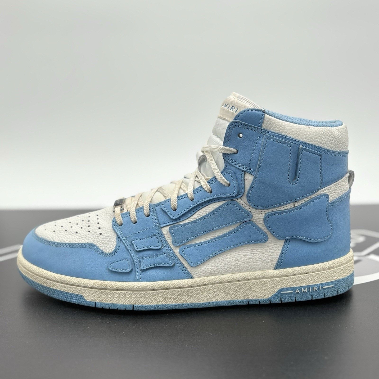 Amiri Amiri Skel High Top ' Powder Blue White ' | GREAT CONDITION! Size US 11 / EU 44 - 8 Thumbnail