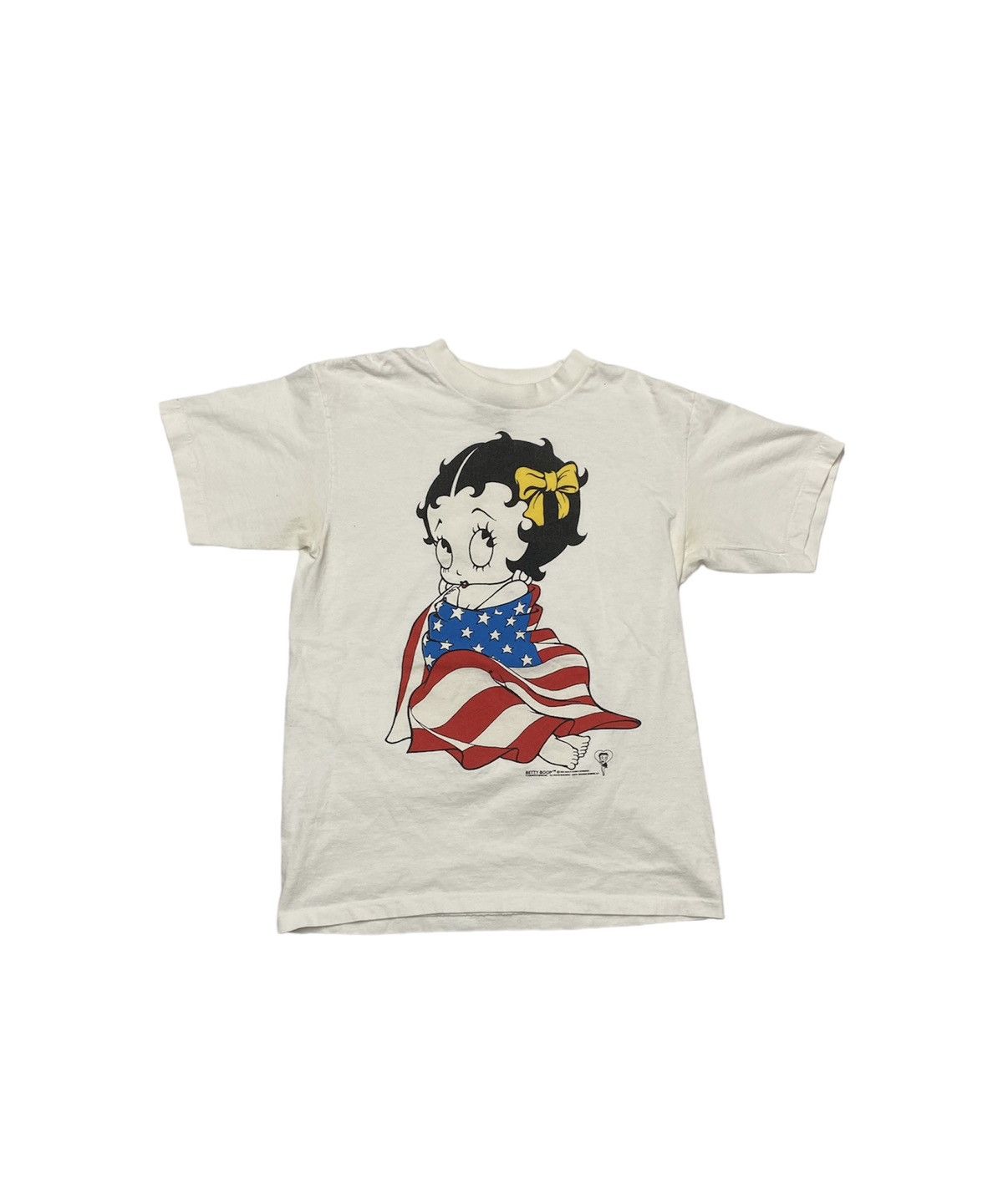 Crazy 90’s Y2K Betty Boop Skater America Grail Changes Tee S