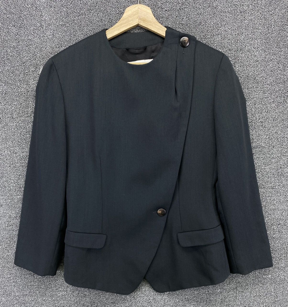 Vintage Vintage Federica Borello Wool Coat Cardigan Jacket Size S / US 4 / IT 40 - 1 Thumbnail