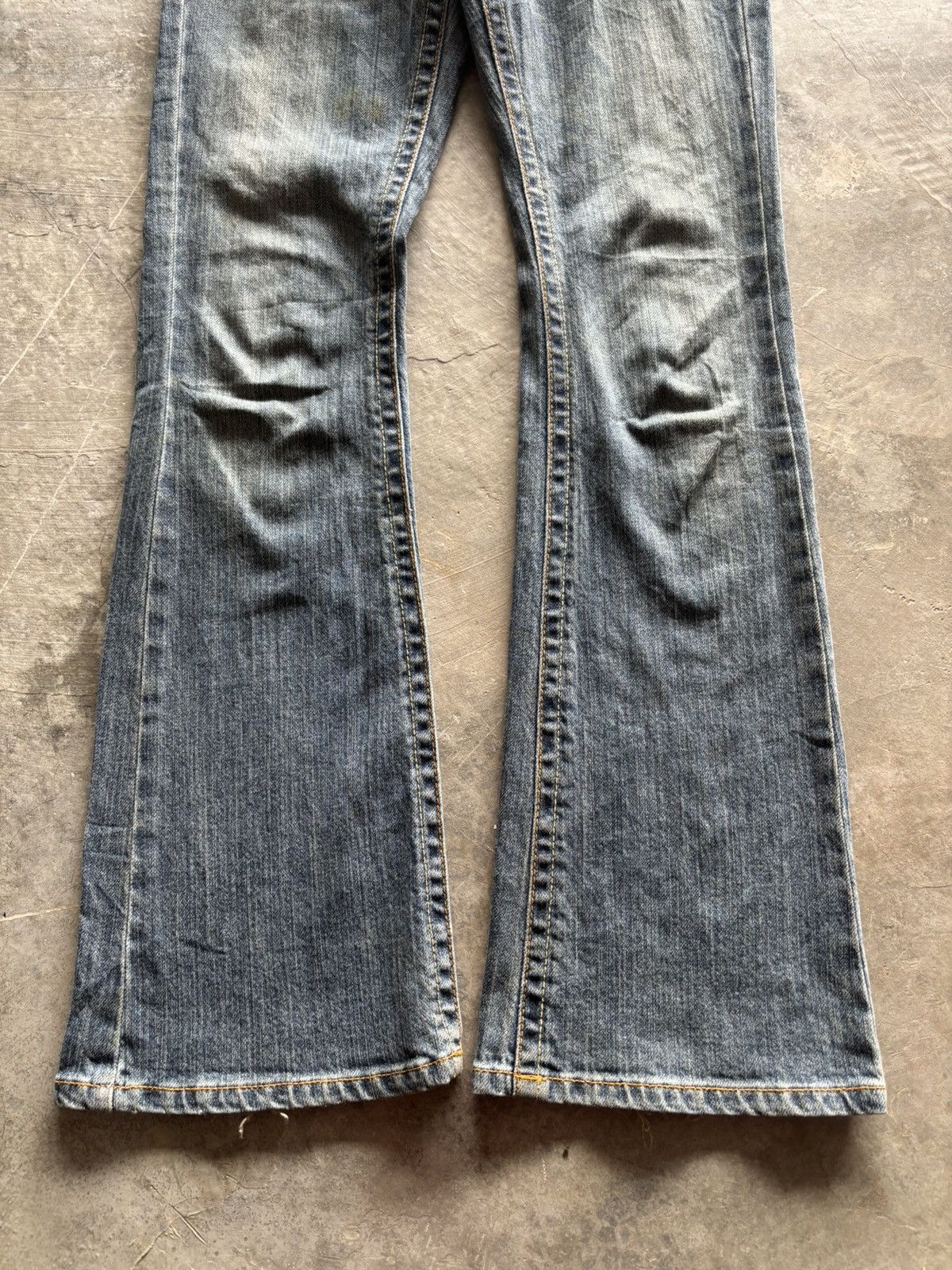 Hysteric Glamour sick flared daily topics japanese jeans punk grunge holes Size 29" - 10 Thumbnail