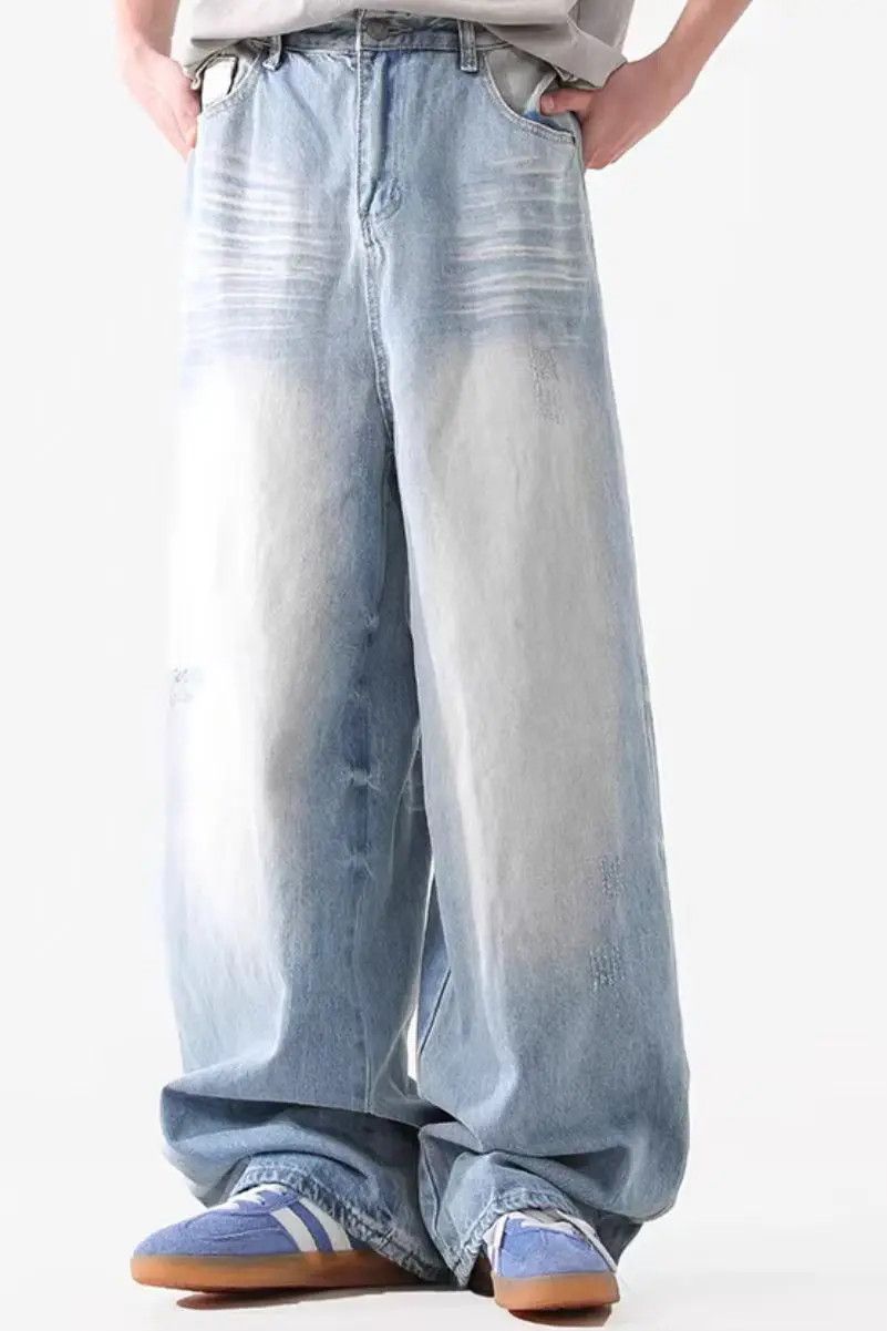 Designer × Japanese Brand Vintage Hip Hop Punk Loose Casual Pants Size US 32 / EU 48 - 2 Thumbnail