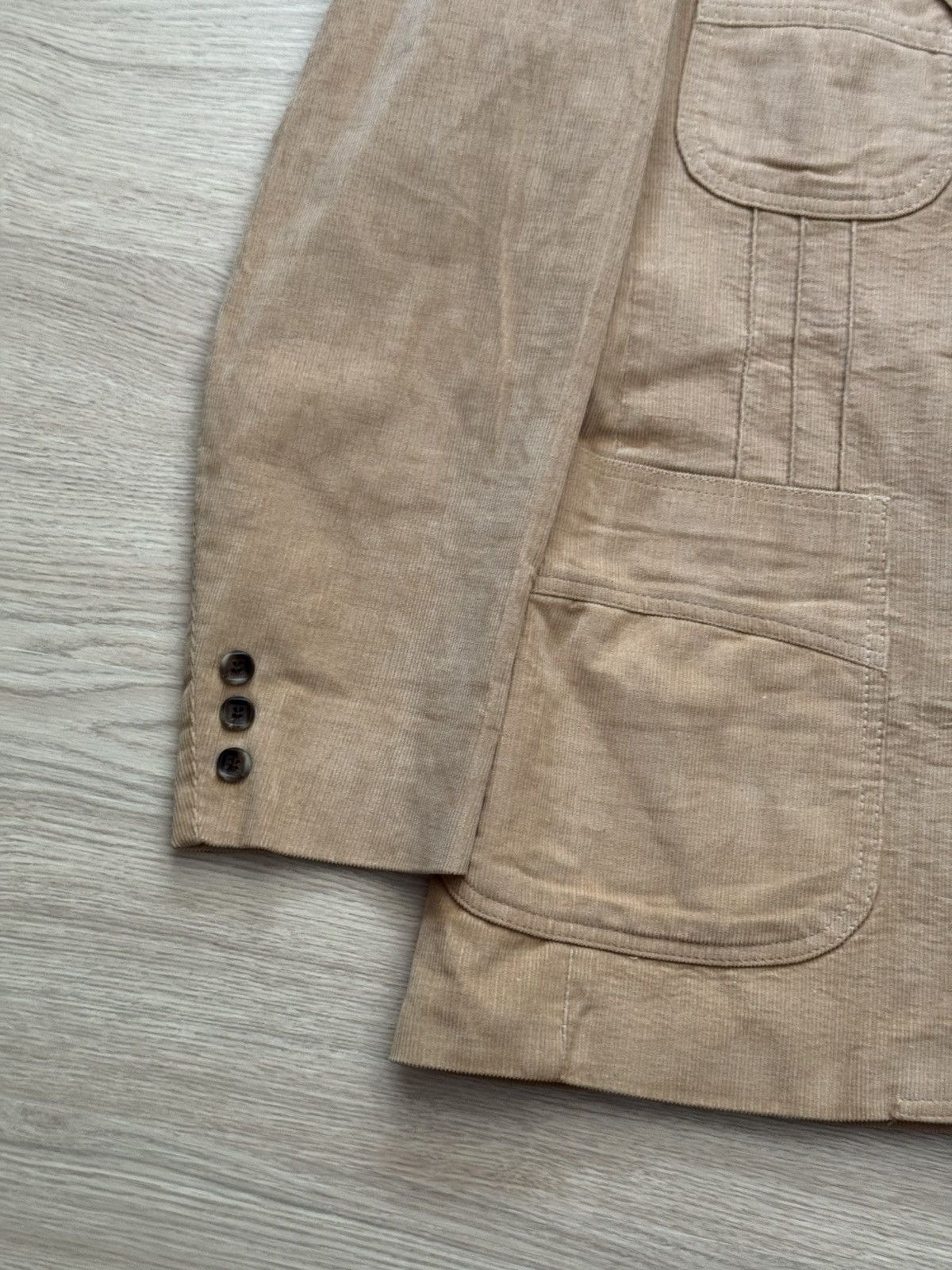 Levi's Vintage 80’s Levi’s Panatela Brown Corduroy Velvet Blazer Size US XL / EU 56 / 4 - 5 Thumbnail