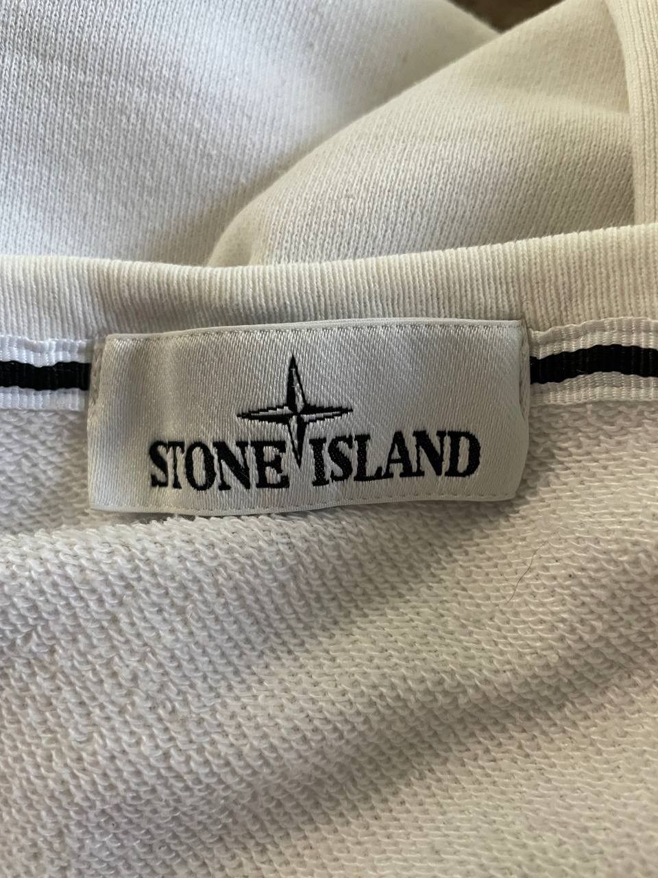Stone Island Stone Island Crewneck White Sweatshirt Size US L / EU 52-54 / 3 - 12 Thumbnail