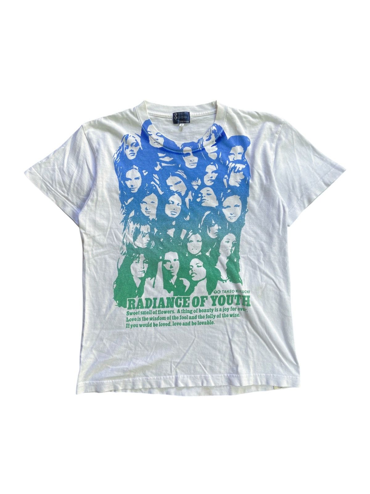 Takeo Kikuchi TAKEO KIKUCHI RADIANCE OF YOUTH TEE Size US M / EU 48-50 / 2 - 1 Thumbnail