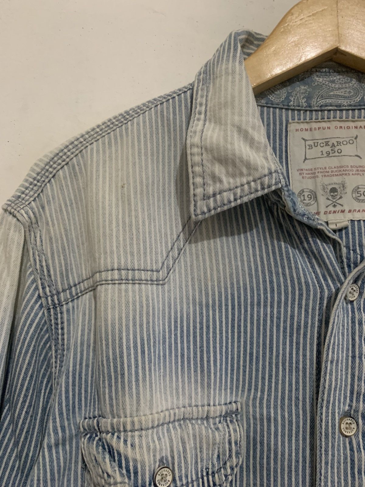 Japanese Brand Buckaroo Button Shirt Faded style Size US M / EU 48-50 / 2 - 15 Thumbnail