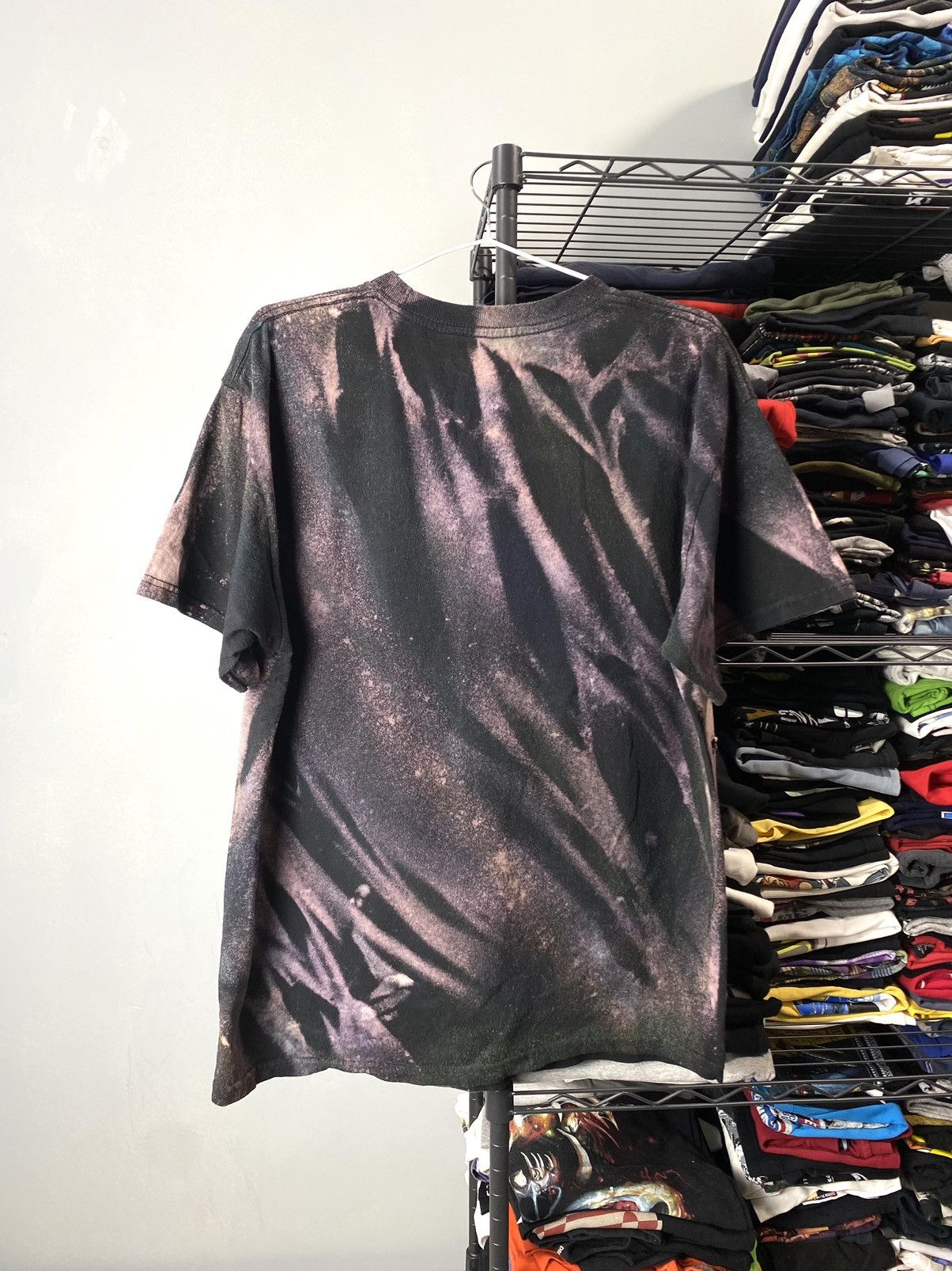 Band Tees × Iron Maiden × Vintage Vintage Iron Maiden T Shirt Tie Dye Rock Band Tee Size US L / EU 52-54 / 3 - 8 Thumbnail